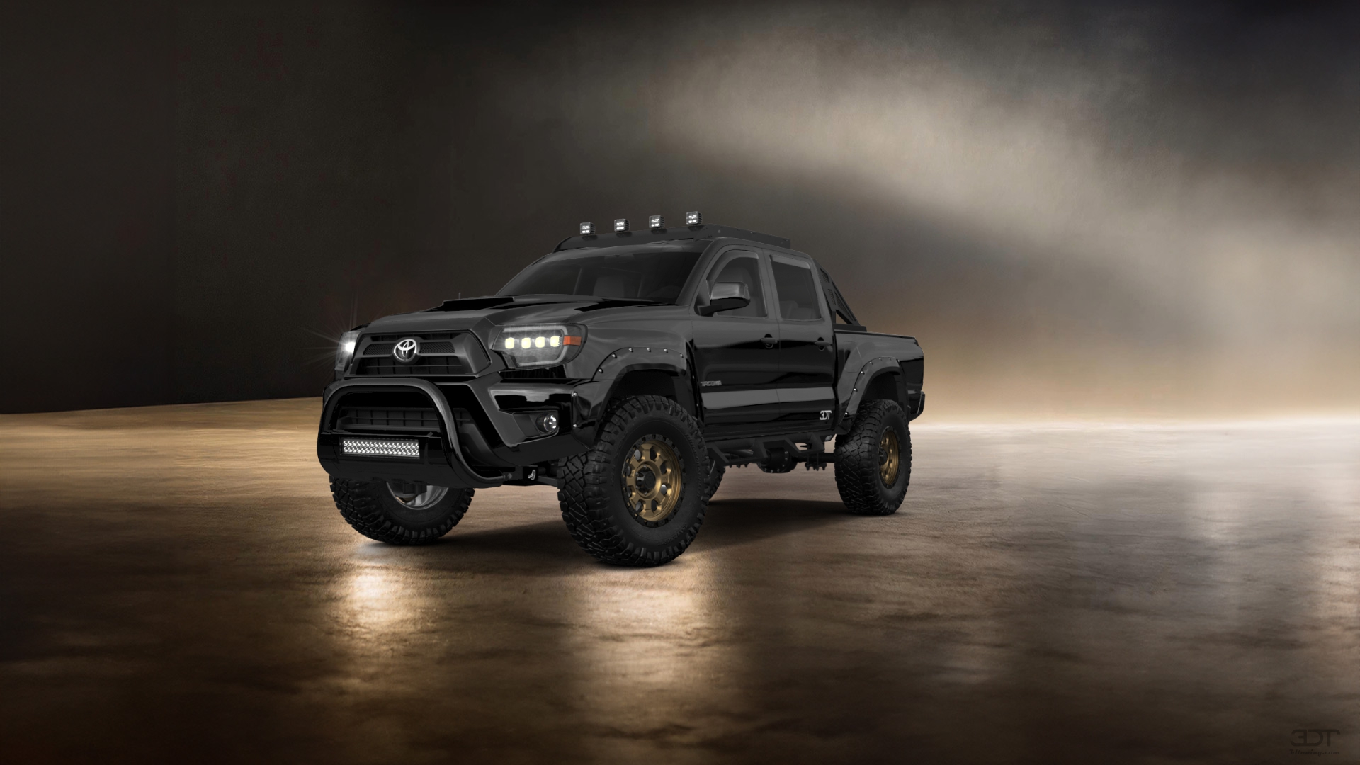 Toyota Tacoma Crew Cab 5.1 ft box 4 Door pickup truck 2012 tuning