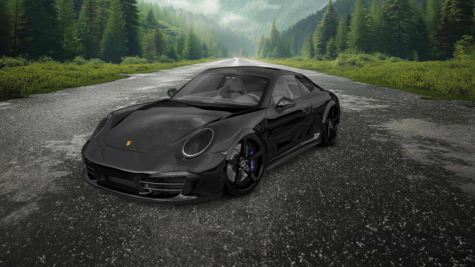 Porsche 911 Carrera 2 Door Coupe 2011 tuning