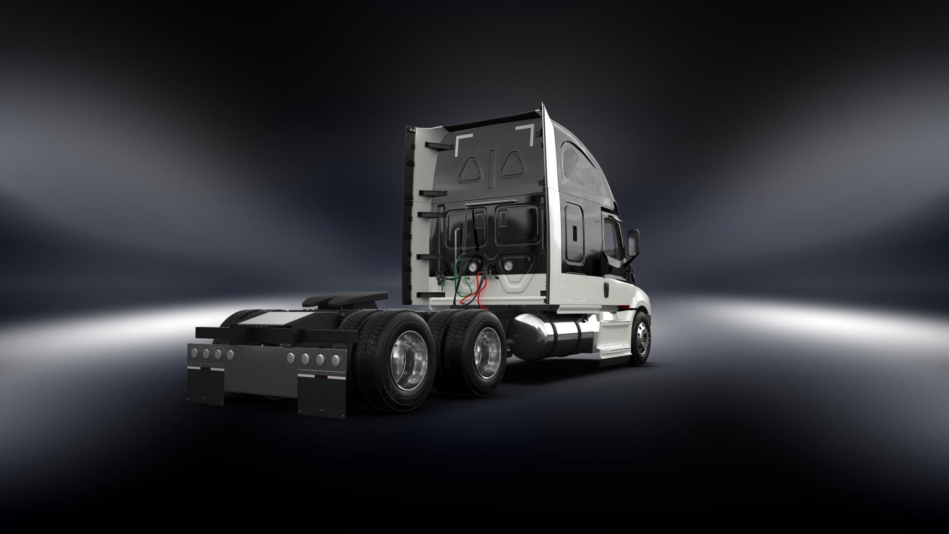Freightliner Cascadia Sleeper Cab Truck 2018 tuning