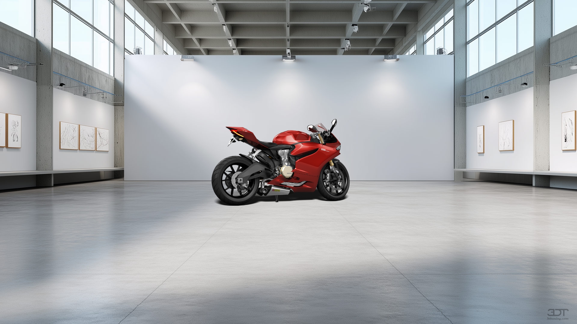 Ducati 899 Panigale Sport Bike 2015 tuning