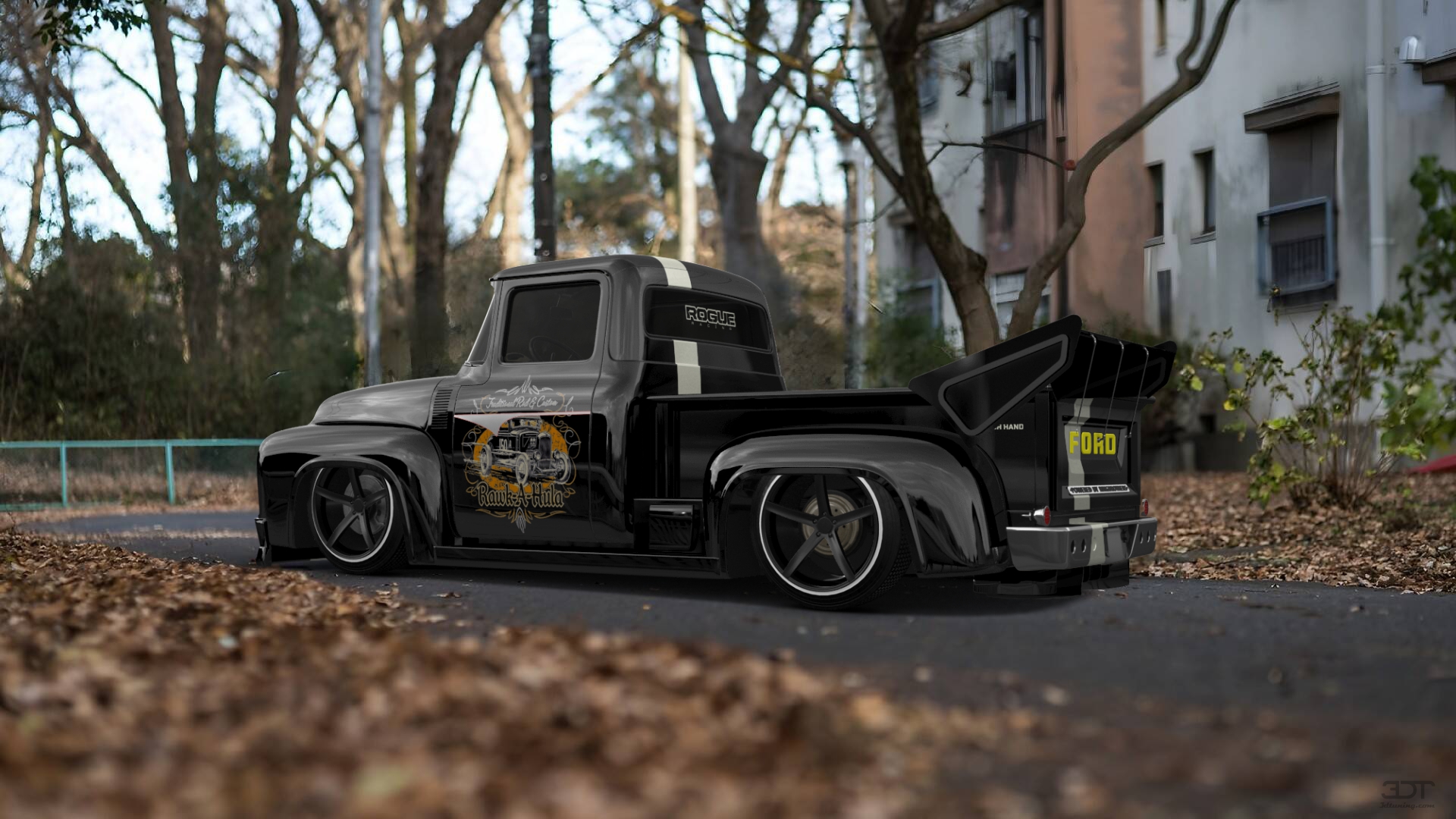 Ford F-100 2 Door truck 1956 Images