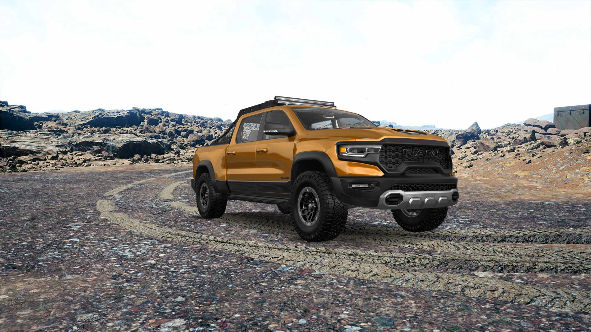 Dodge Ram 1500 TRX 4 Door pickup truck 2021 Images