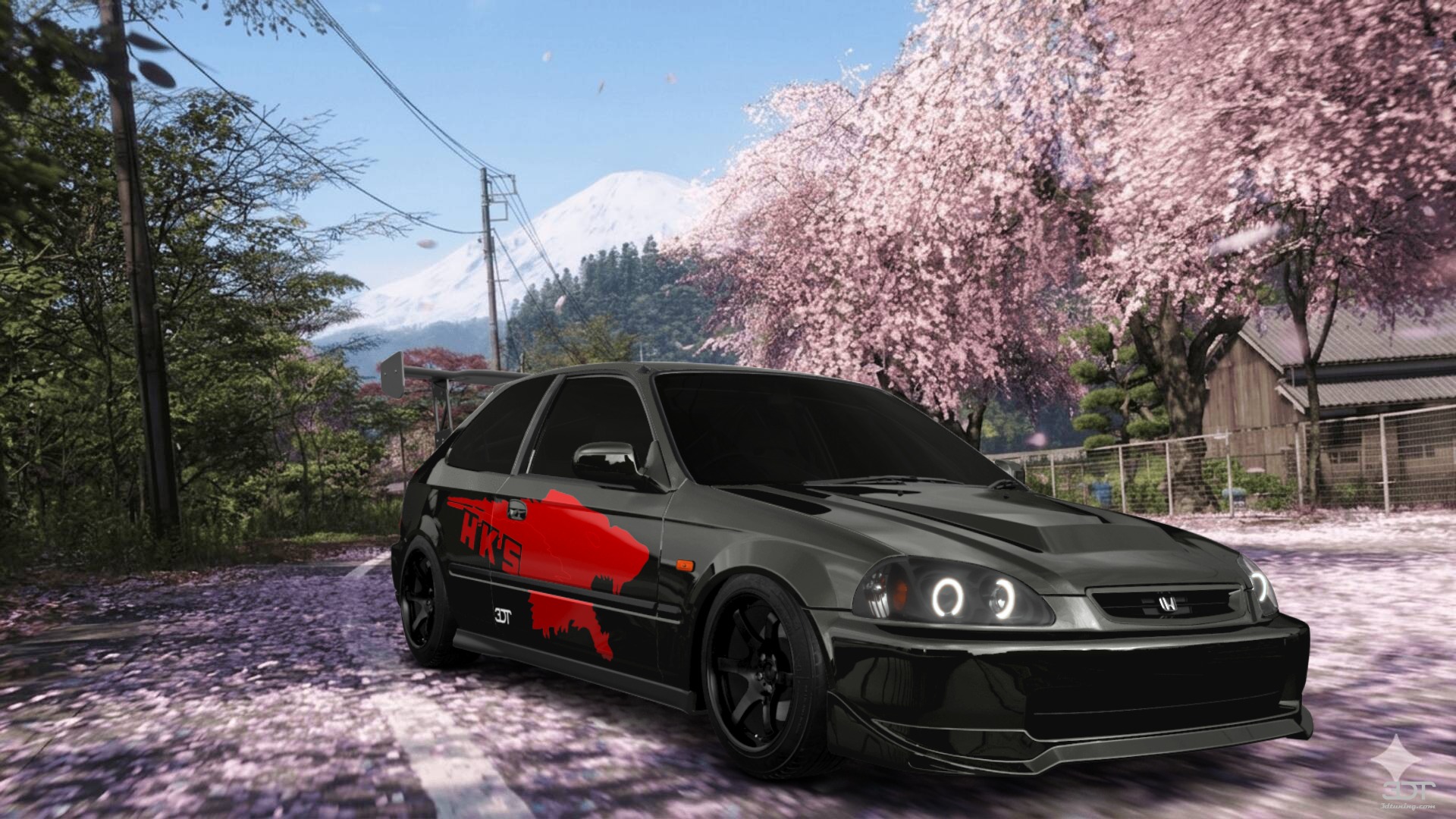 Tuning Honda Civic 3 Door Hatchback 1997