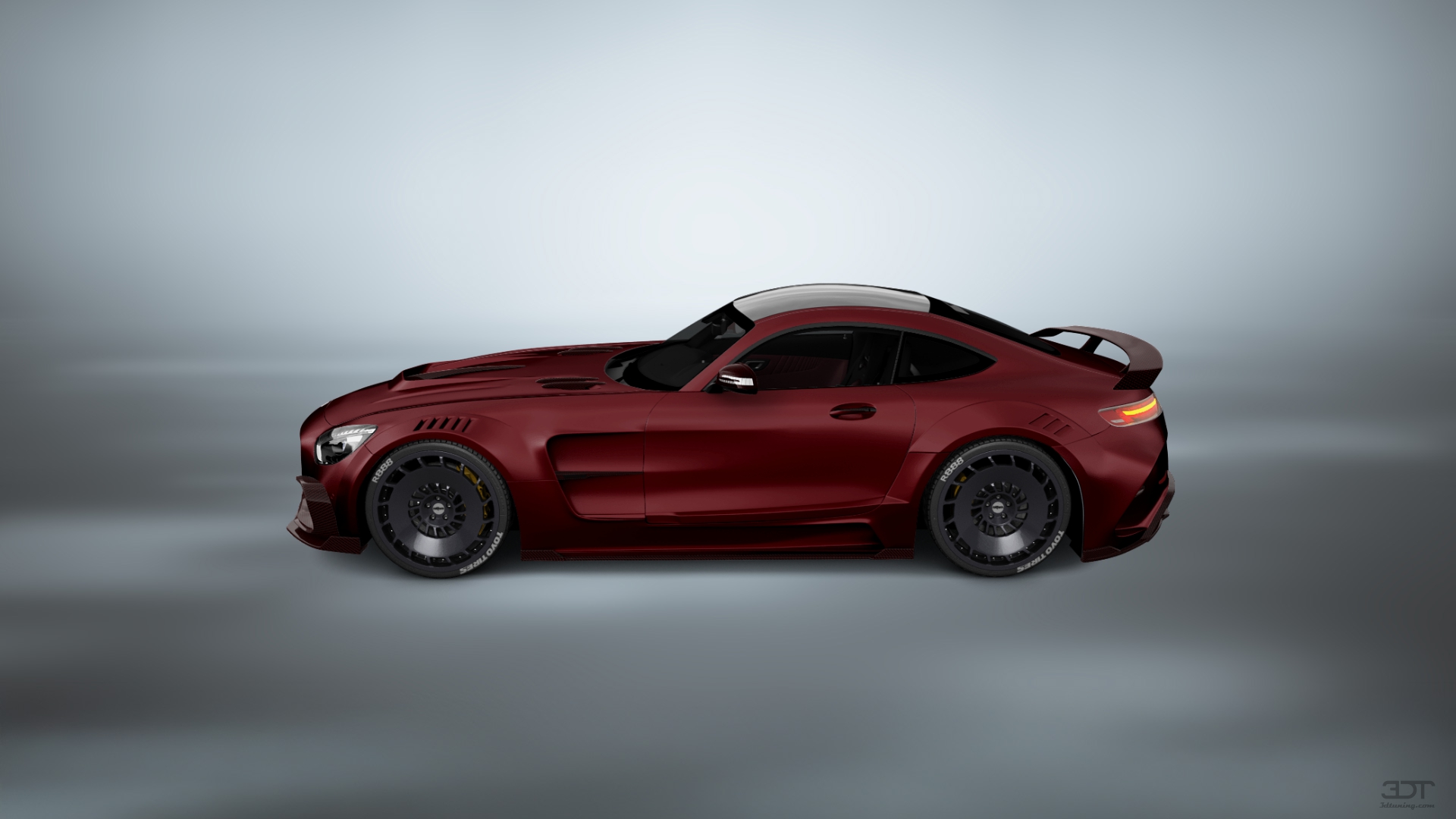 Mercedes AMG GT 2 door fastback coupe 2016 tuning