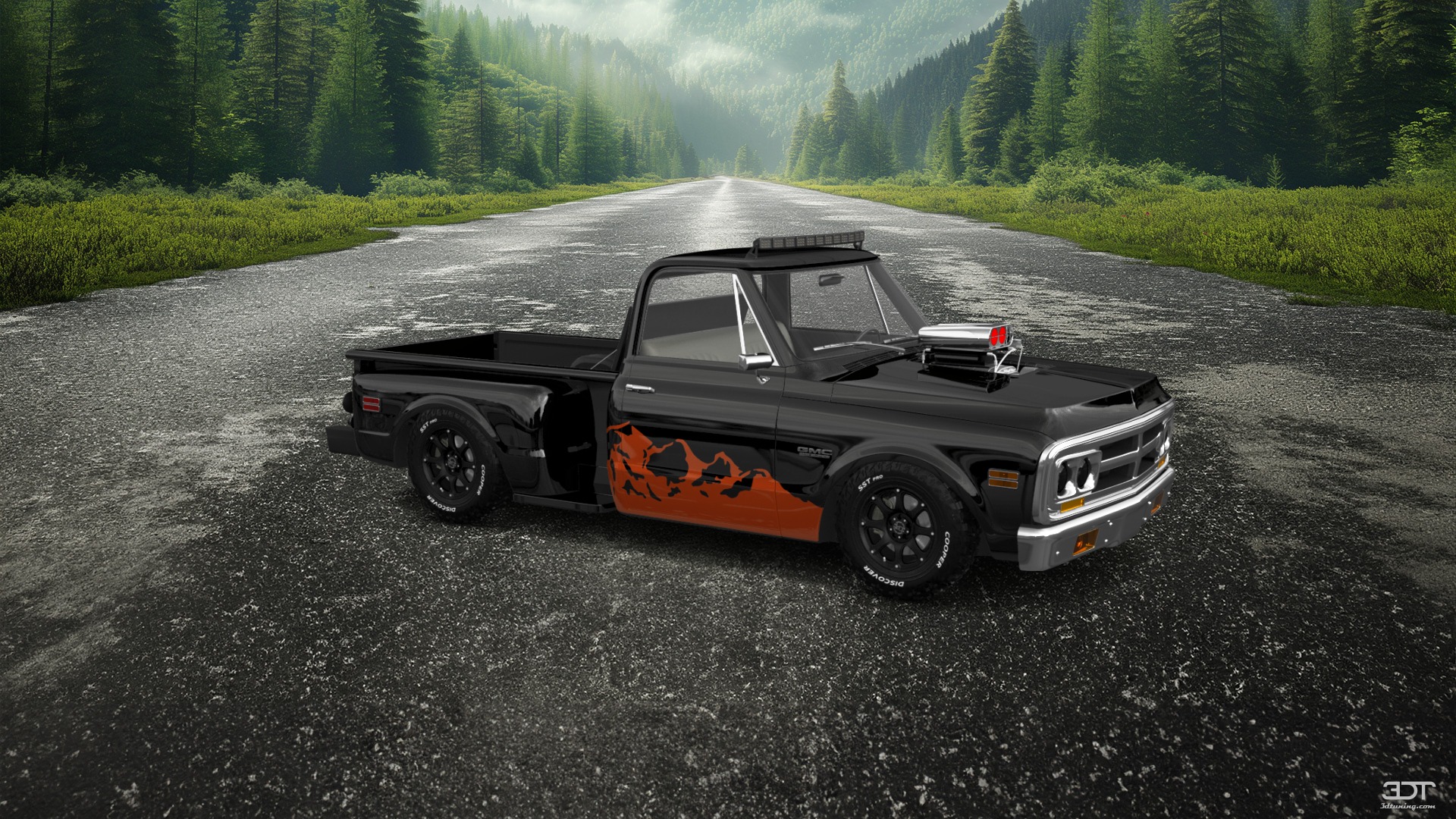 GMC K1500 2 Door pickup truck 1971