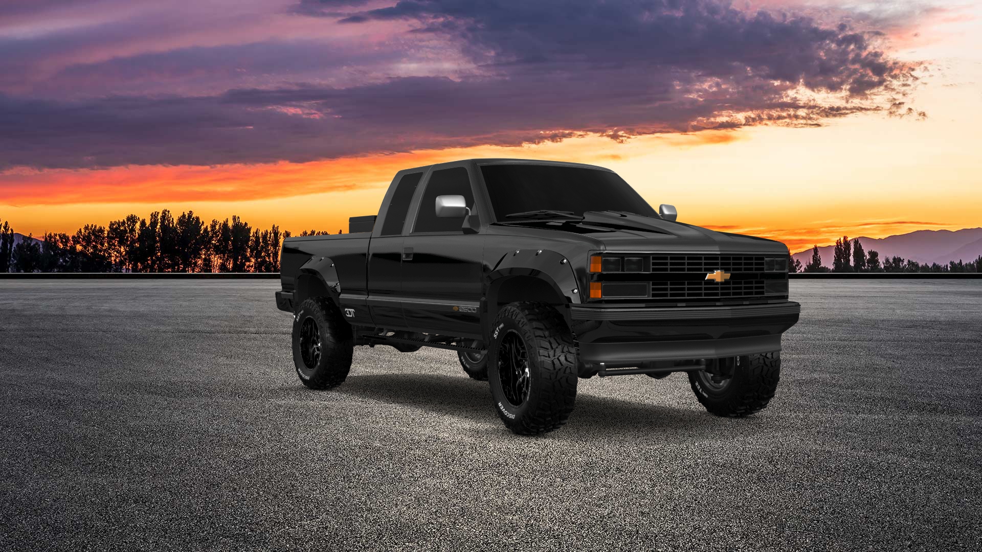 Chevrolet K2500 Extended Cab Pickup 1989
