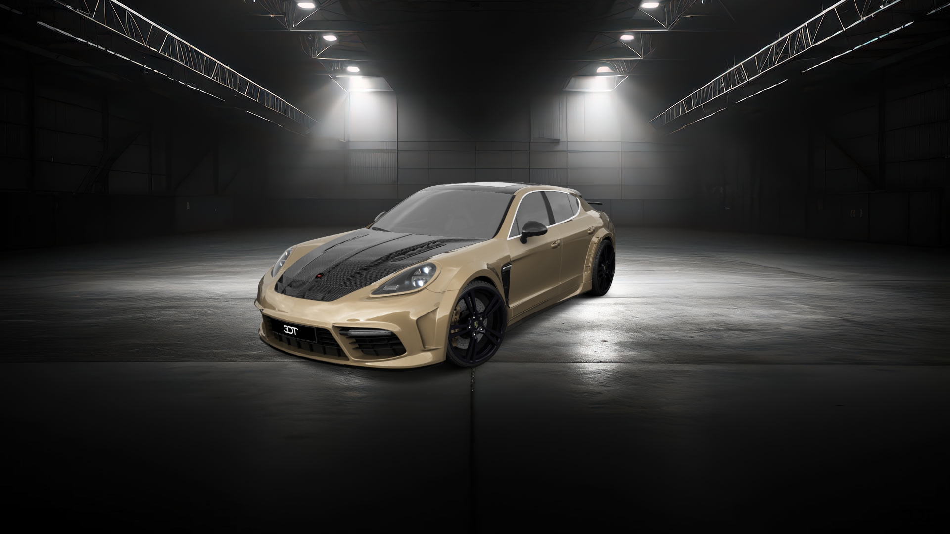 Porsche Panamera 4 door fastback saloon 2011 tuning