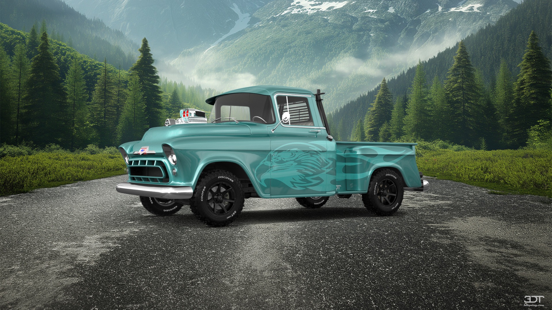 Chevrolet 3100 2 Door pickup truck 1955
