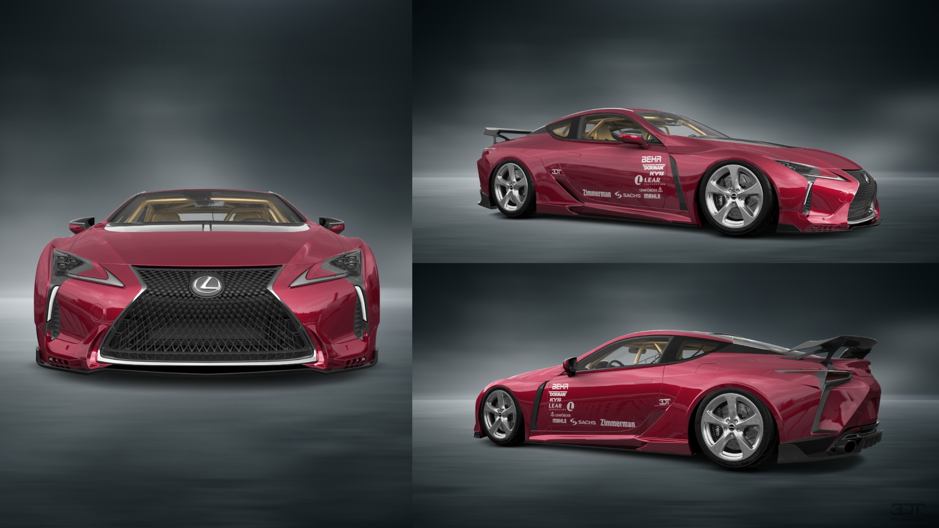 Lexus LC500 2 door fastback coupe 2017