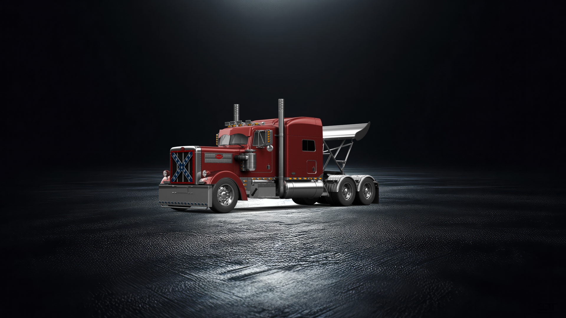Peterbilt 359 Truck 1987 tuning