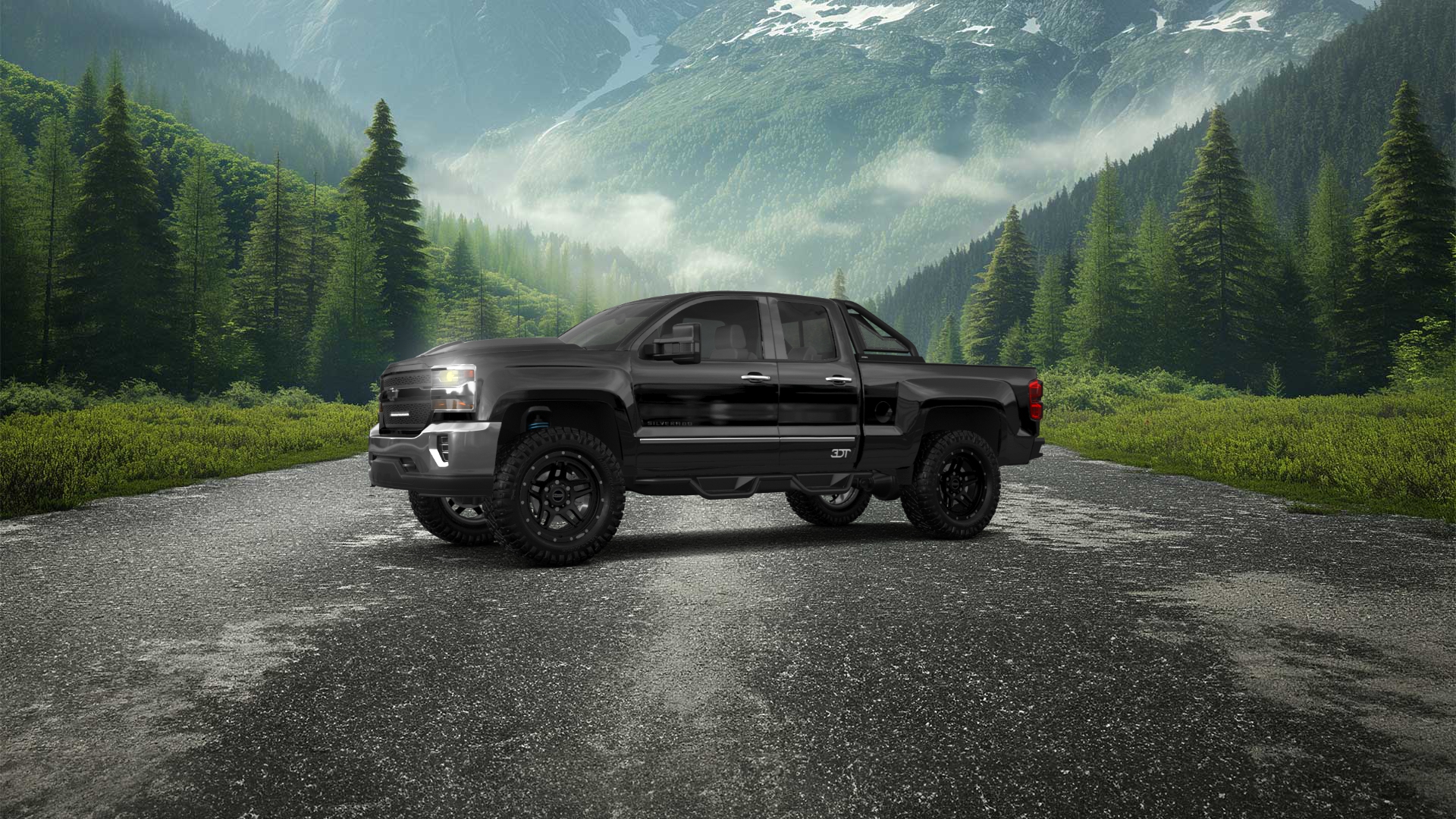 Chevrolet Silverado 1500 6.5 ft box 4 Door pickup truck 2016 tuning