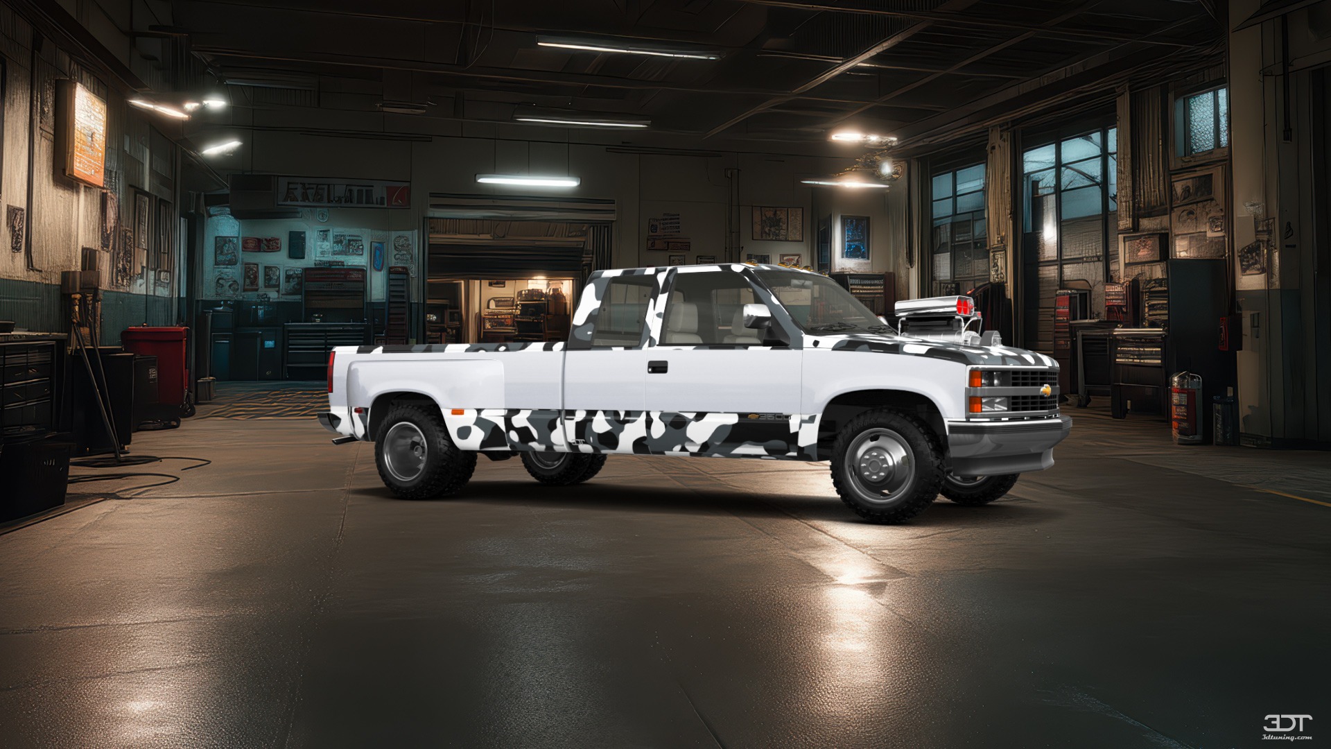 Chevrolet K3500 Extended Cab Pickup Truck 1988 tuning