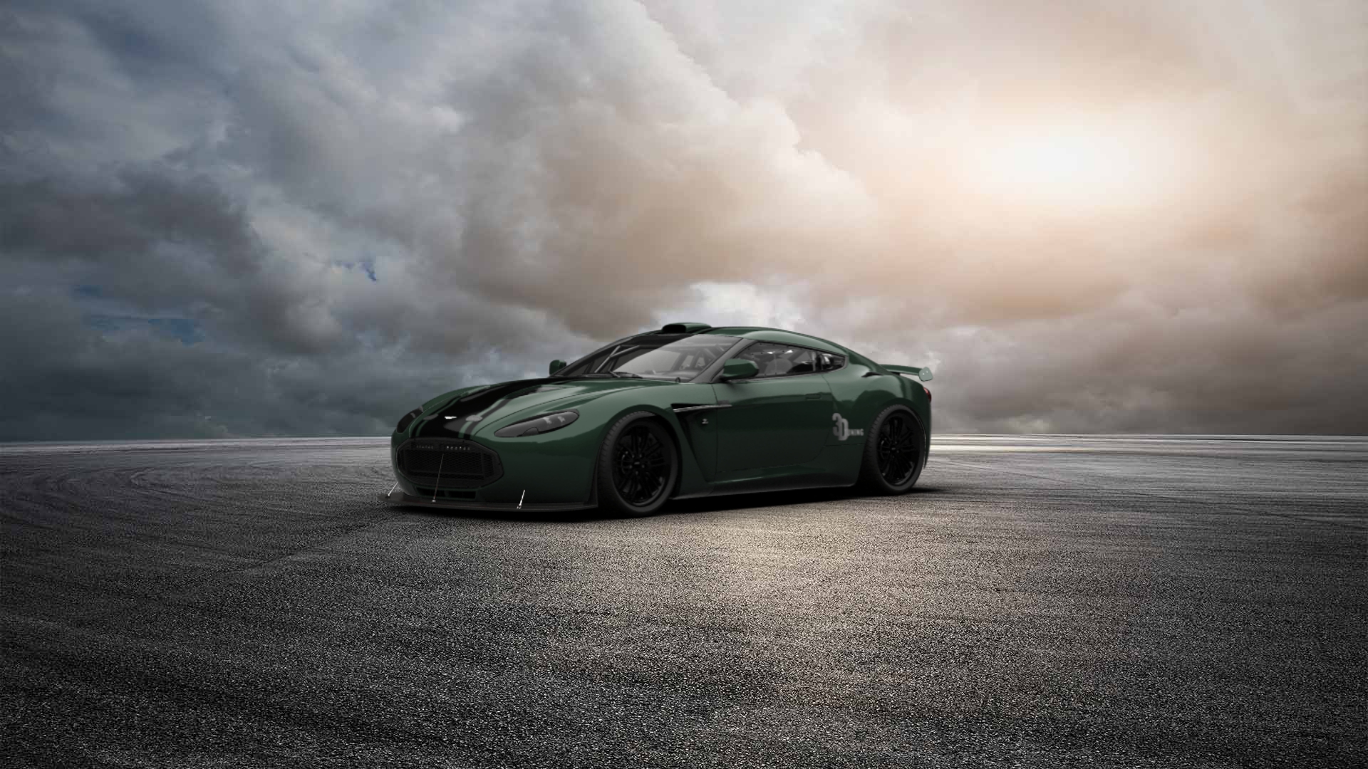 Aston Martin V12 Zagato Coupe 2012 tuning