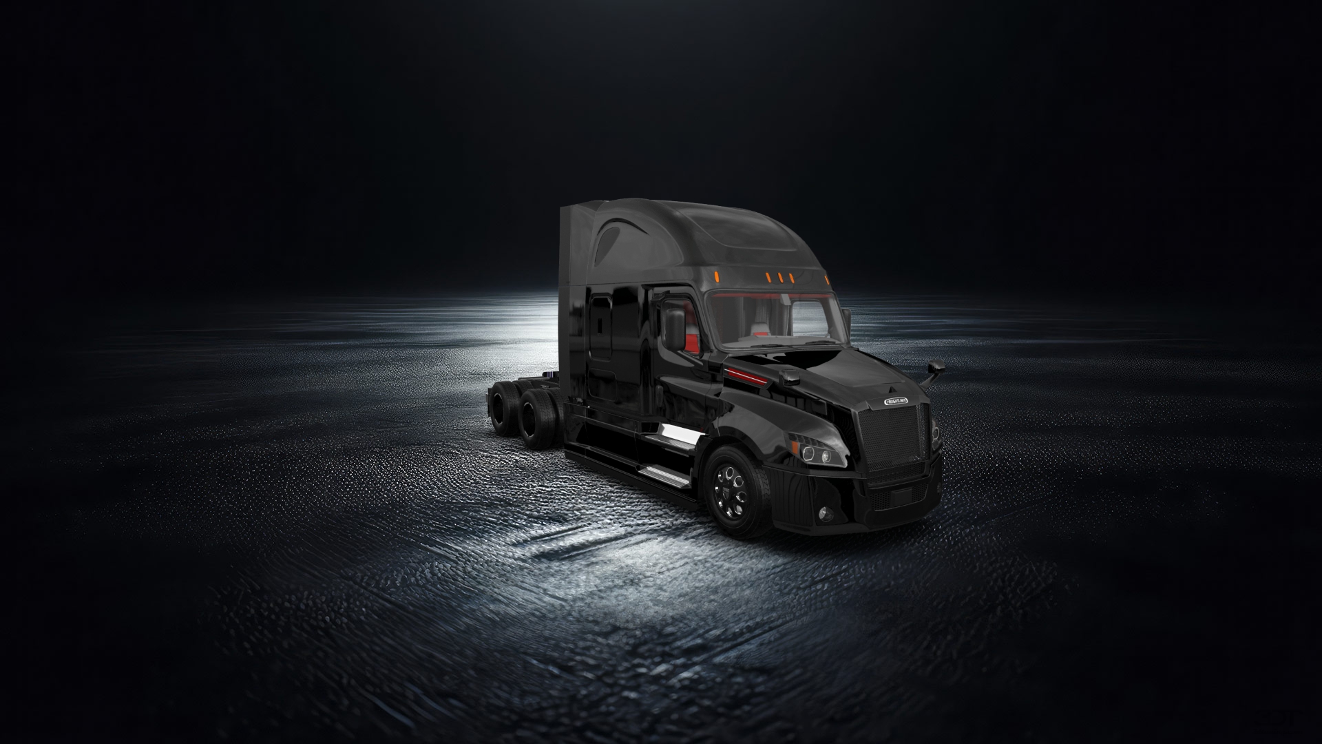 Freightliner Cascadia Sleeper Cab Truck 2018 tuning