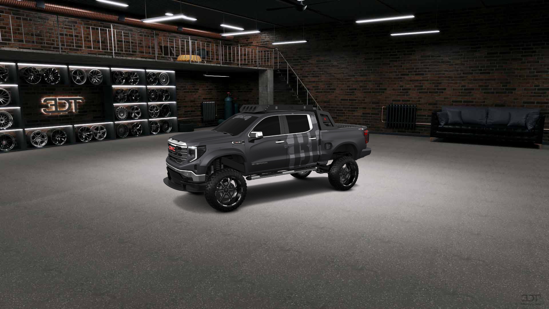 GMC Sierra 1500 Crew Cab 5.8 ft box 4 Door pickup truck 2023