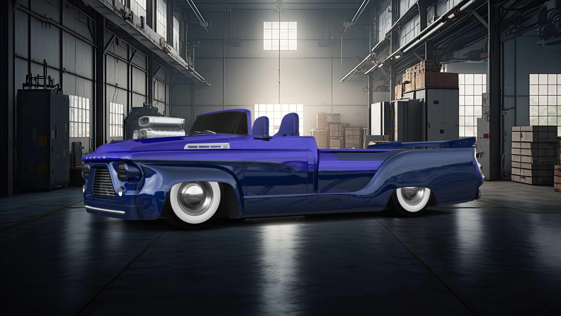 Dodge C series 2 Door pickup truck 1958 tuning