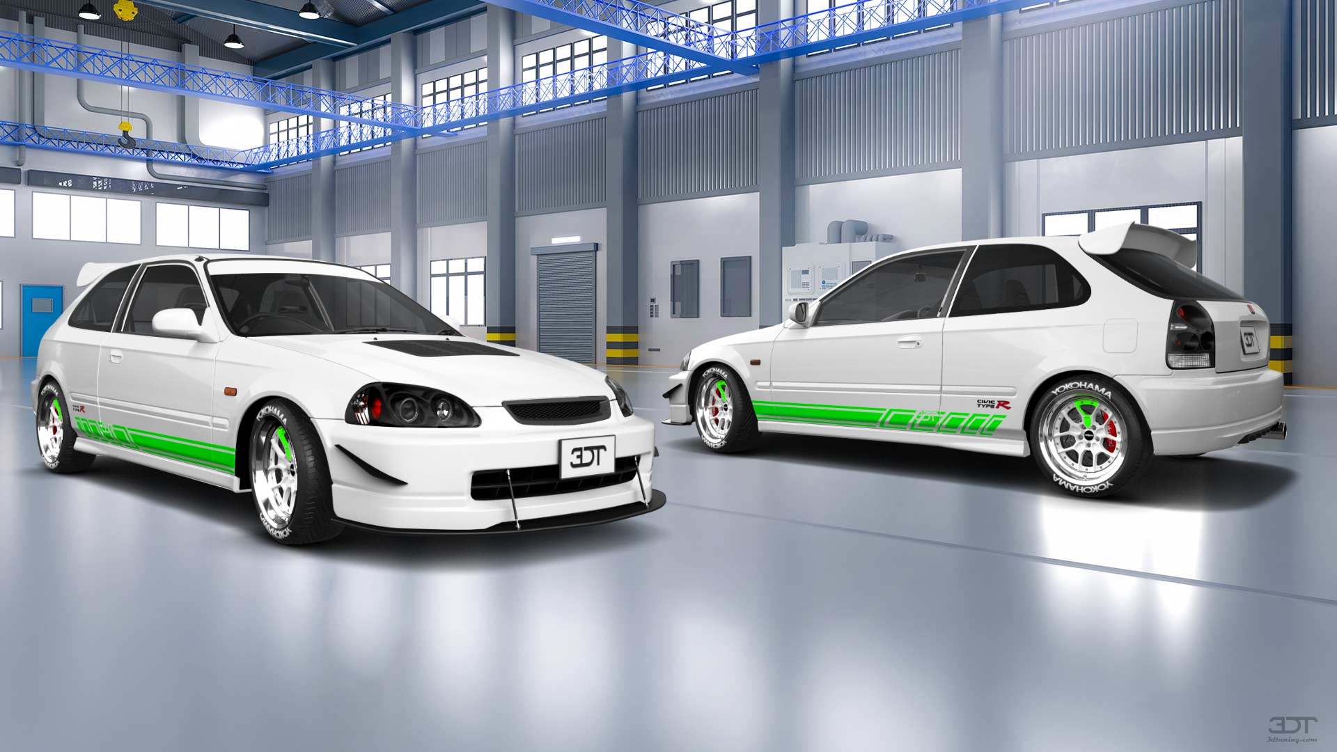 Honda Civic 3 Door Hatchback 1997 Images