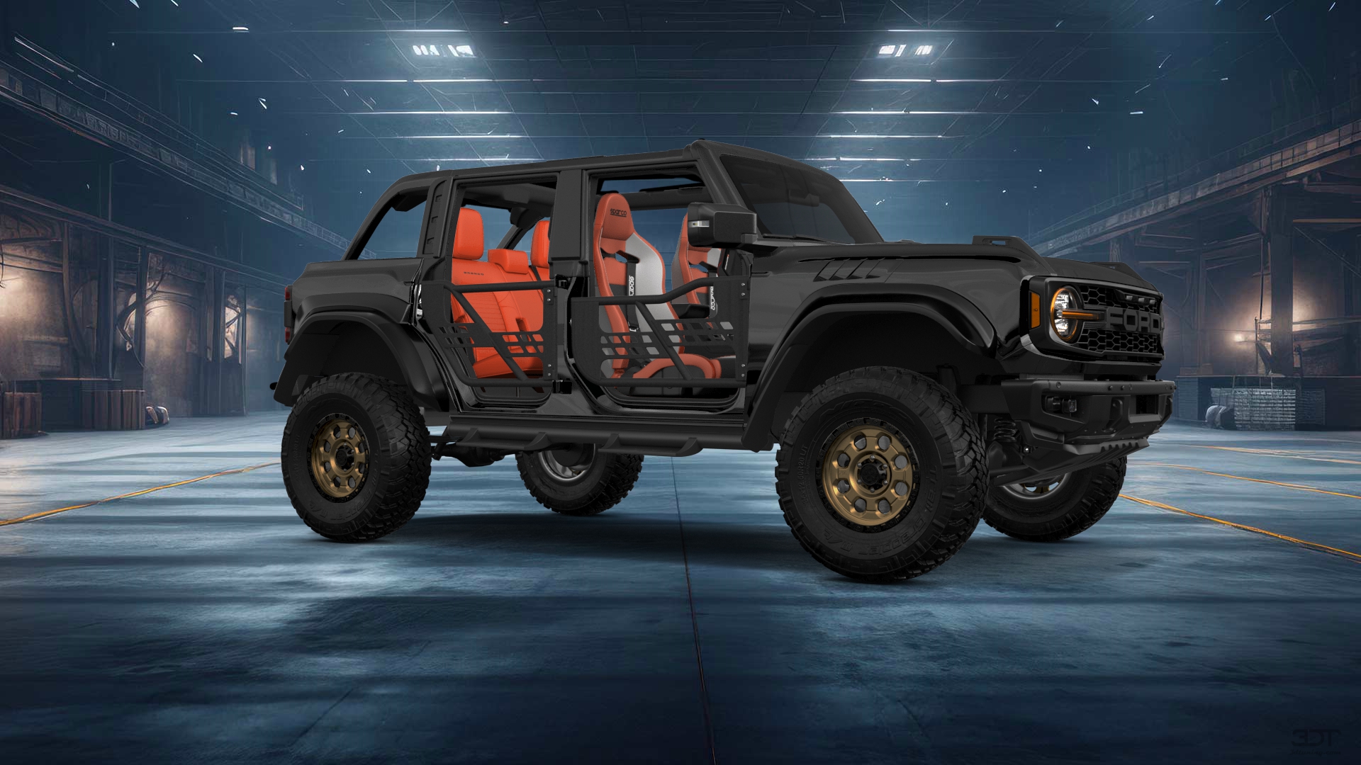 Ford Bronco Raptor 4 Door pickup truck 2022