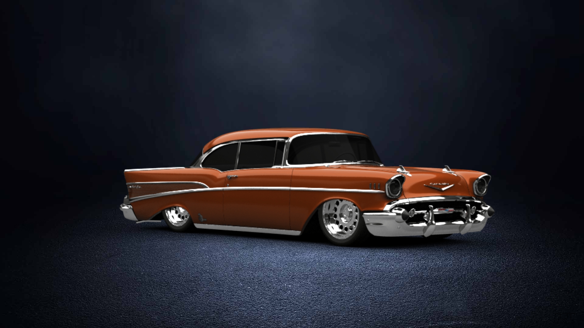 Chevrolet Bel Air Coupe 1957 tuning