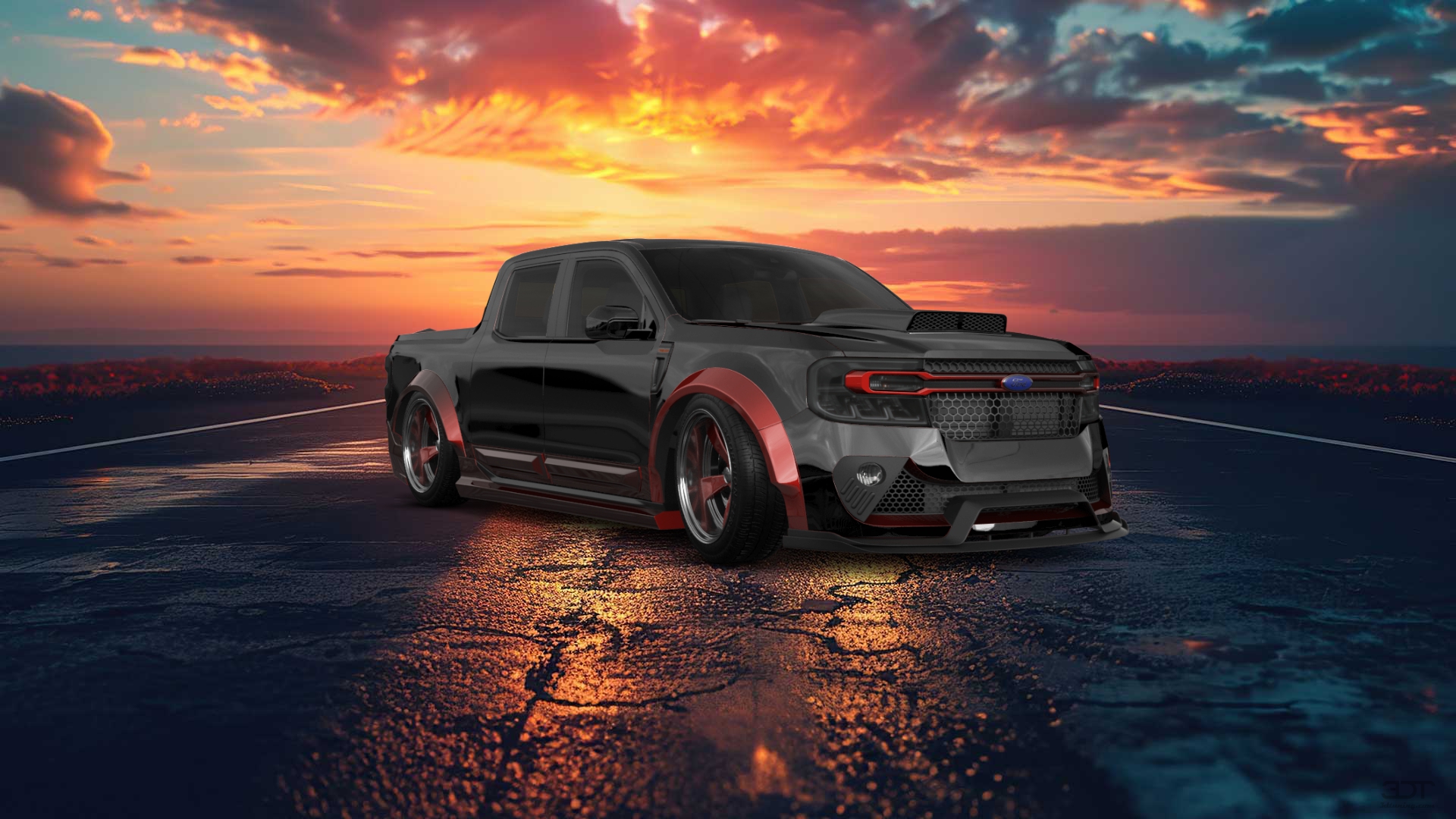 Ford Maverick 4 Door pickup truck 2022 Images