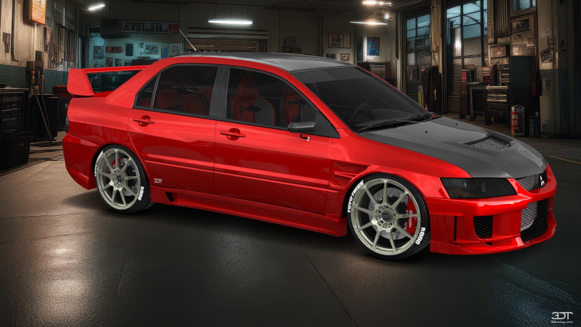 Mitsubishi Lancer Evo IX 4 Door Saloon 2005 tuning