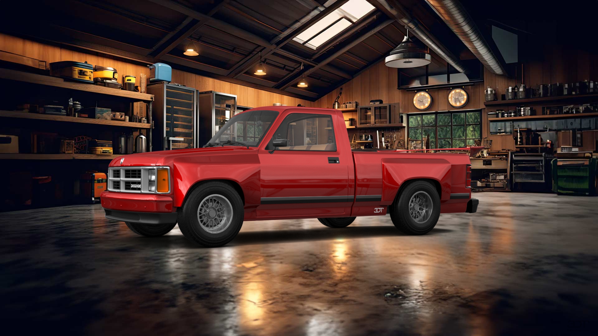 Dodge Dakota Regular Cab 2 Door pickup truck 1987