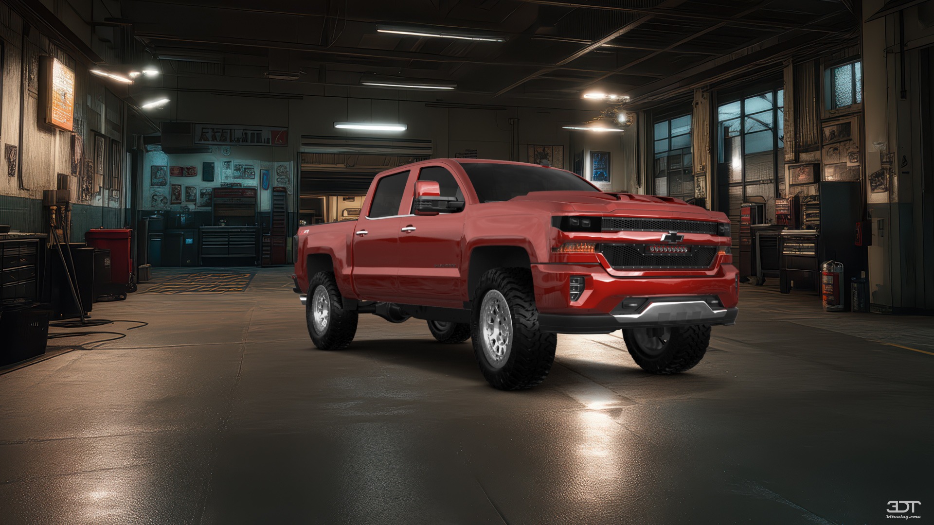 Tuning Chevrolet Silverado 1500 4 Door pickup truck 2016