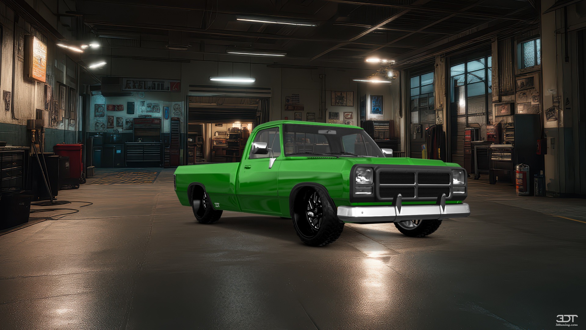 Dodge Ram 2 Door pickup truck 1991 tuning