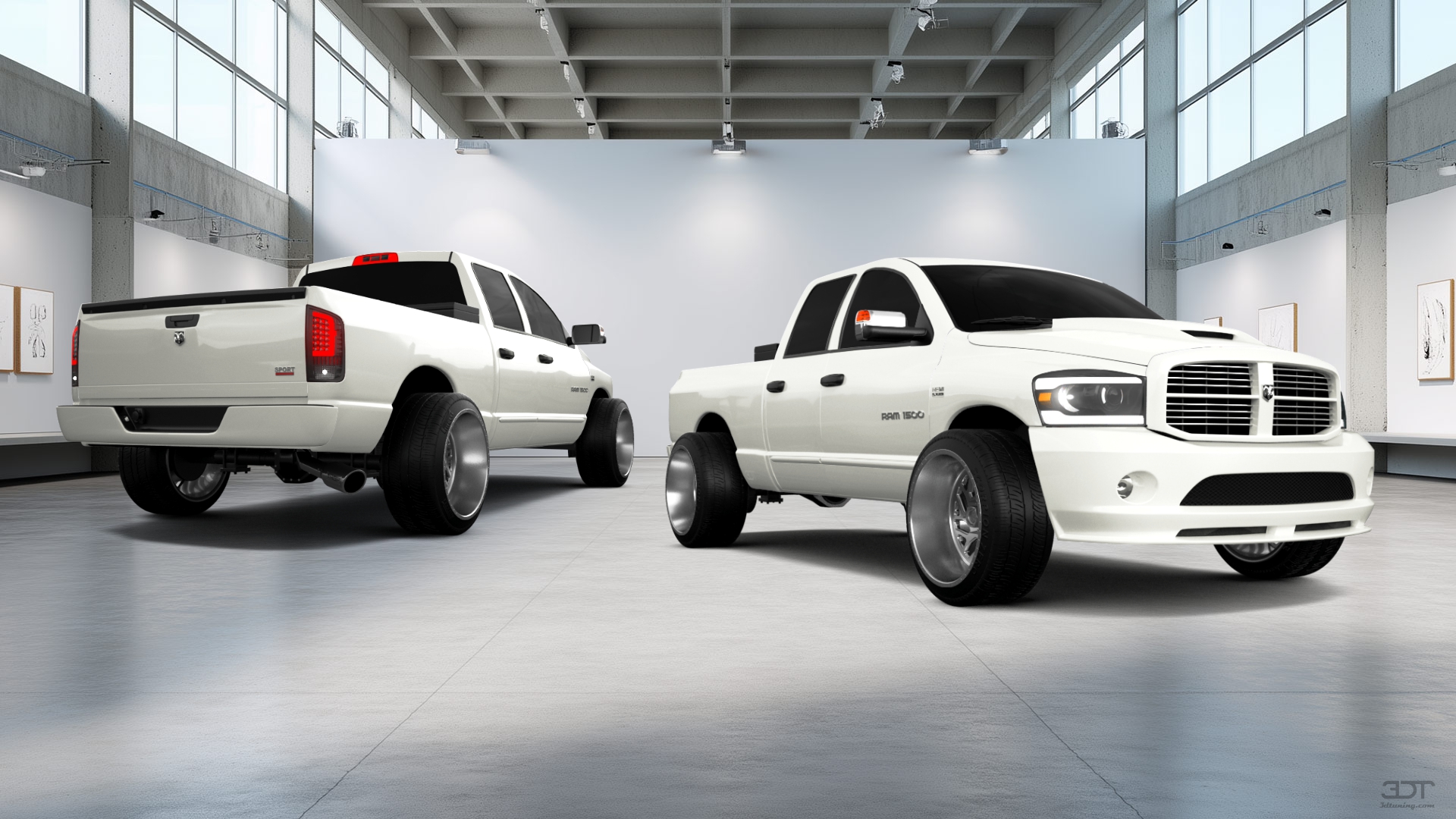 Dodge Ram 1500 Quad-Cab 4 Door pickup truck 2006 tuning