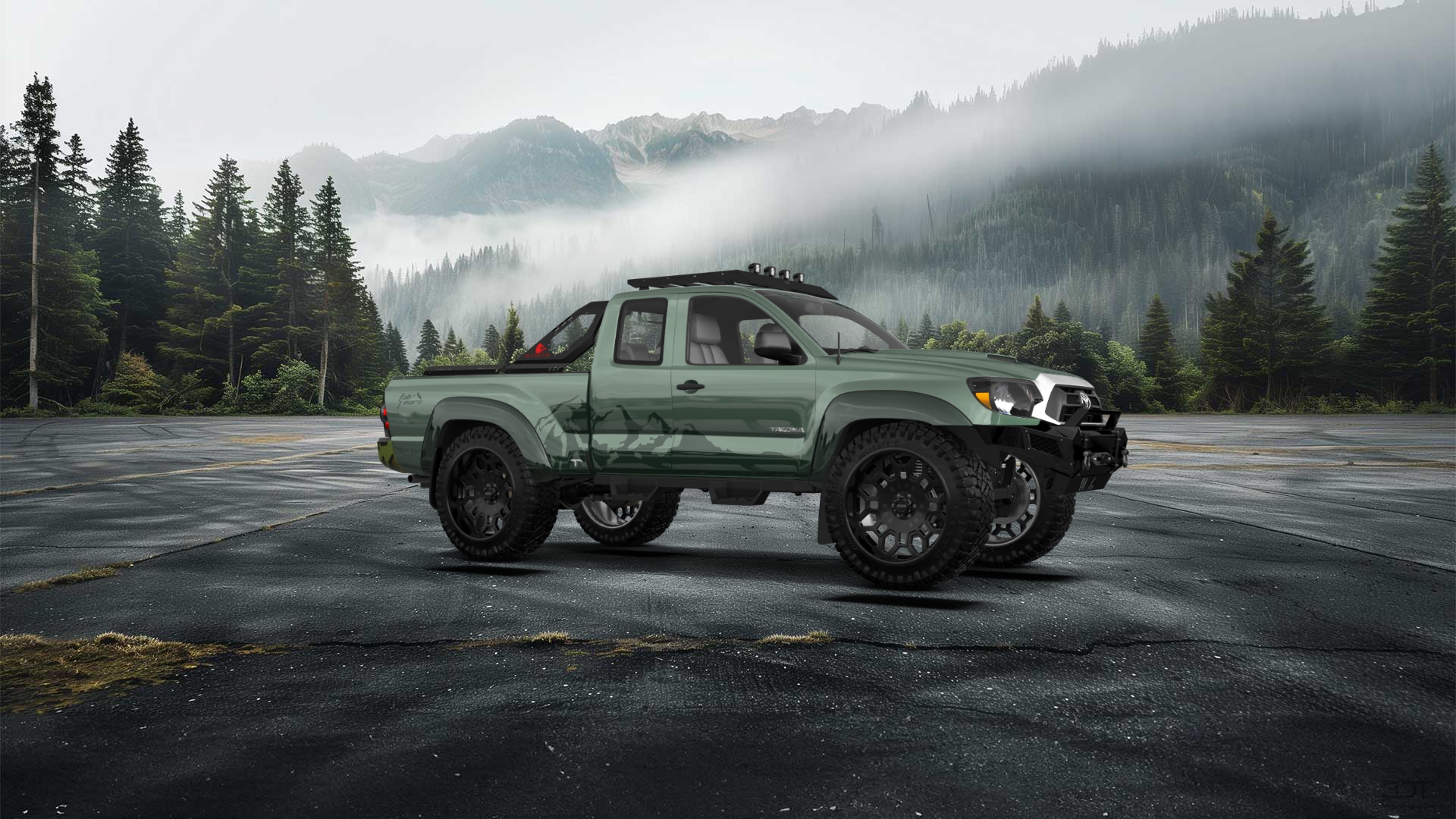 Toyota Tacoma Access Cab 6.2 ft box Pickup Truck 2012