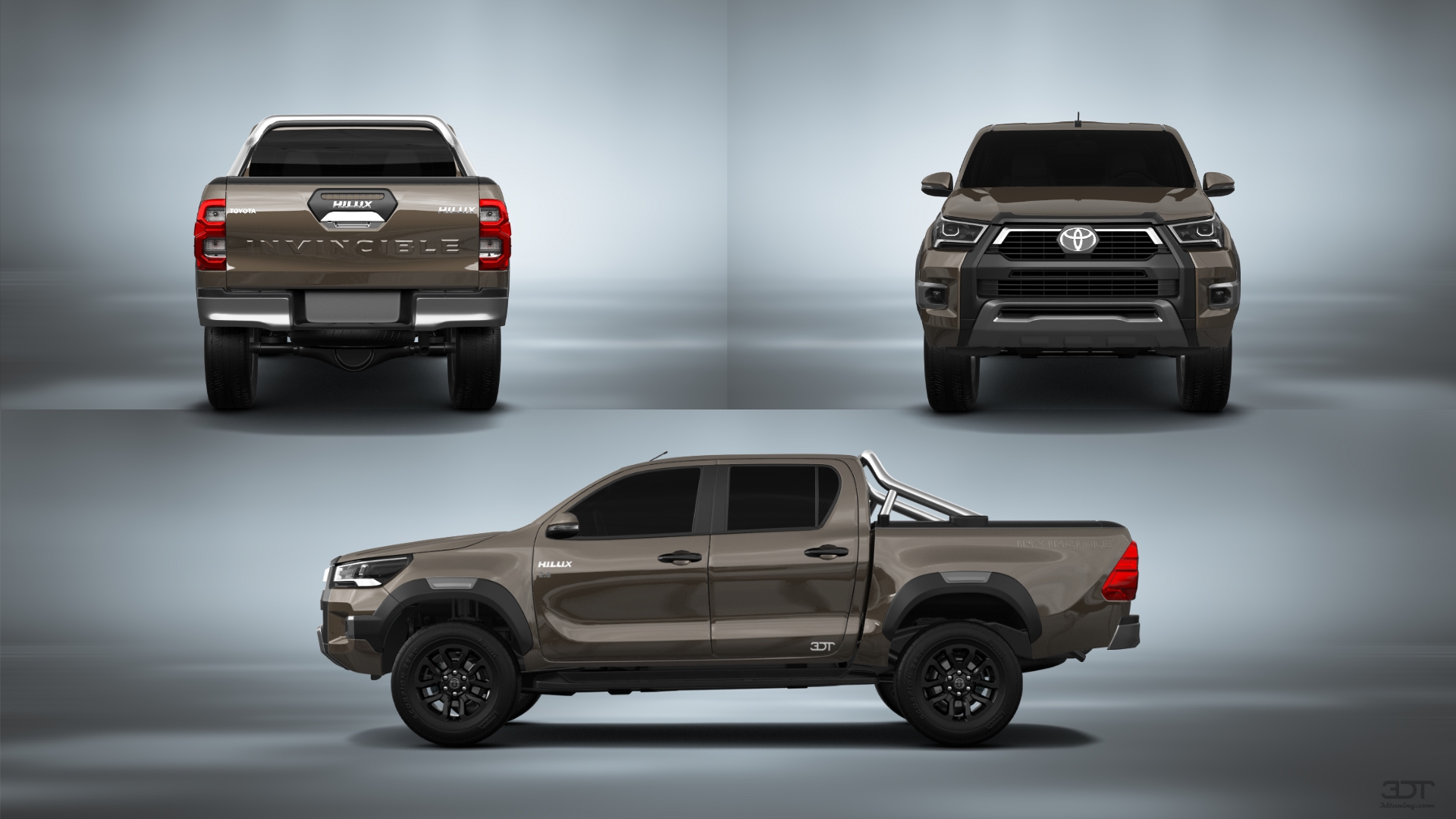 Toyota Hilux Double Cab 4 Door pickup truck 2015 tuning