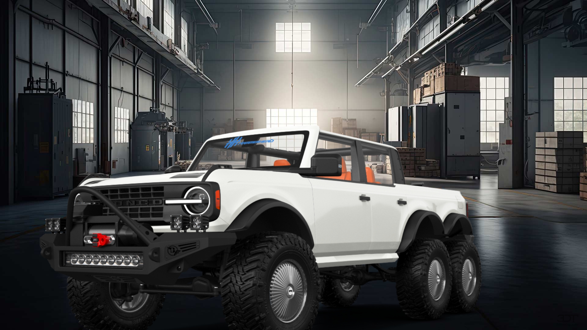 Ford Bronco 6X6 4 Door pickup truck 2021