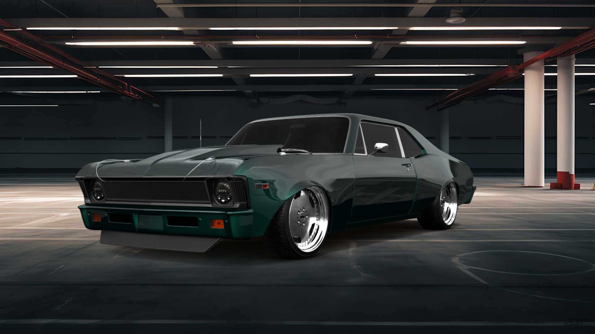 Chevrolet Chevy II Nova 2 Door Coupe 1968