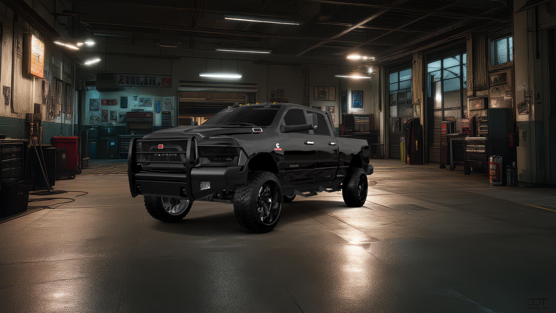 Dodge Ram 2500 4 Door pickup truck 2020 tuning