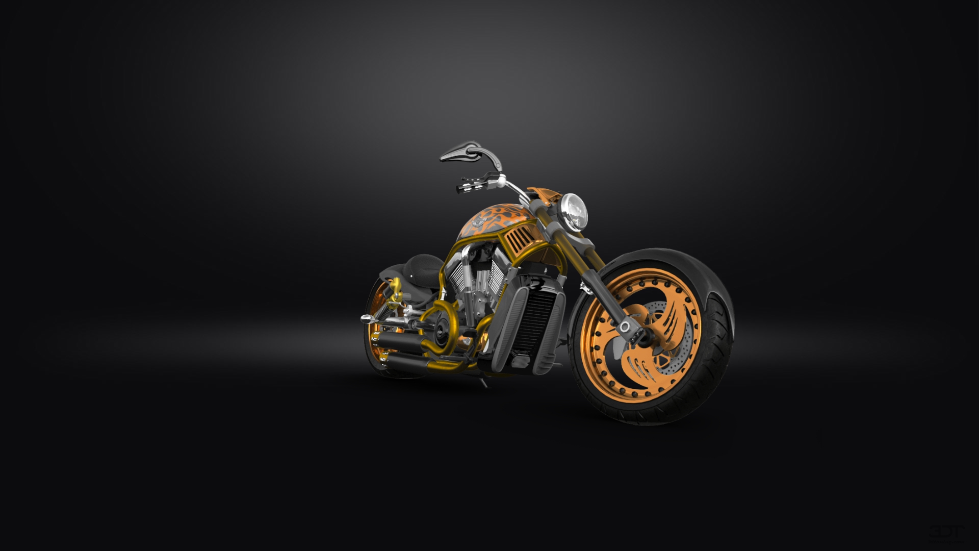 Harley-Davidson Custom Chopper Cruiser 2011