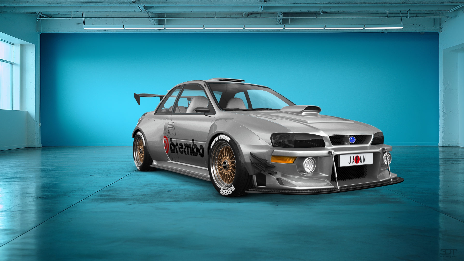 Subaru Impreza WRX STI 22B 2 Door Coupe 2000 tuning