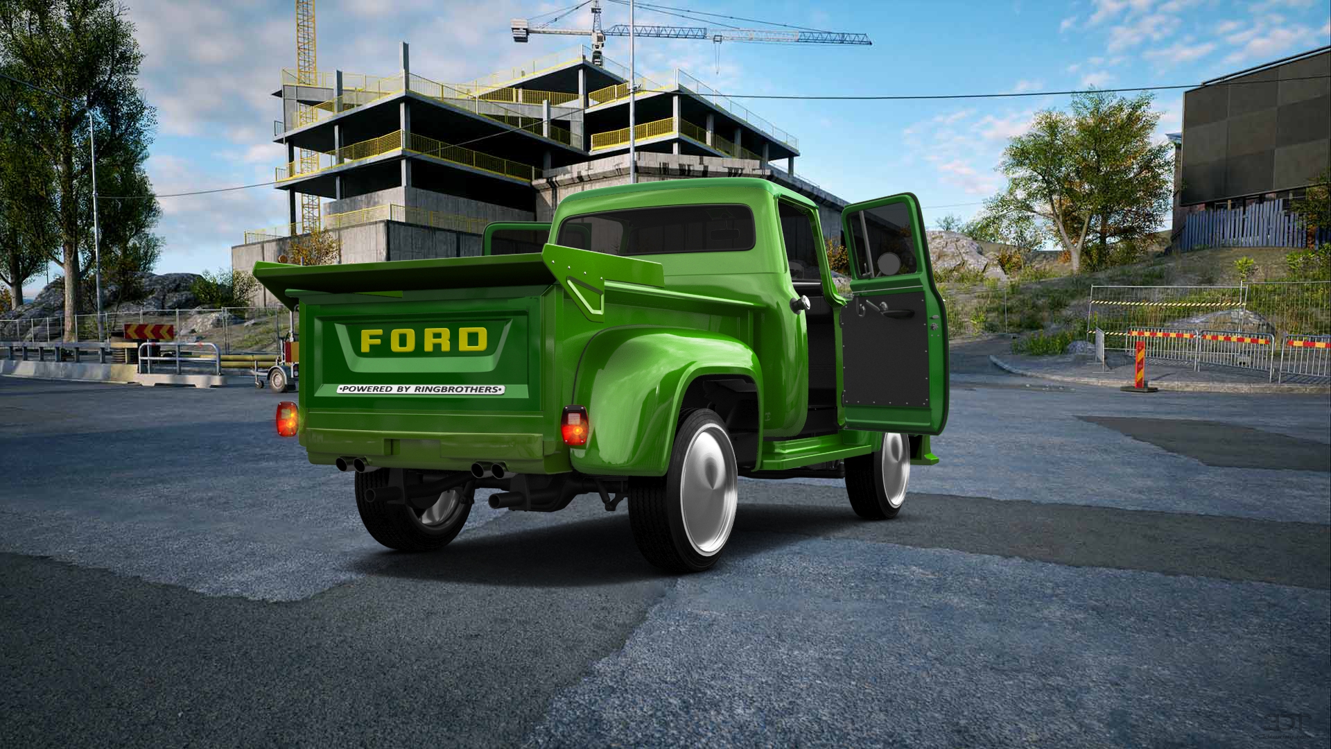 Ford F-100 Challenge 2 Door truck 3956 tuning
