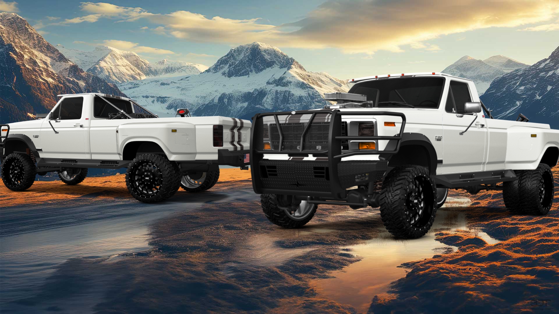 Ford F-350 Dually Regular Cab 2 Door pickup truck 1980 tuning