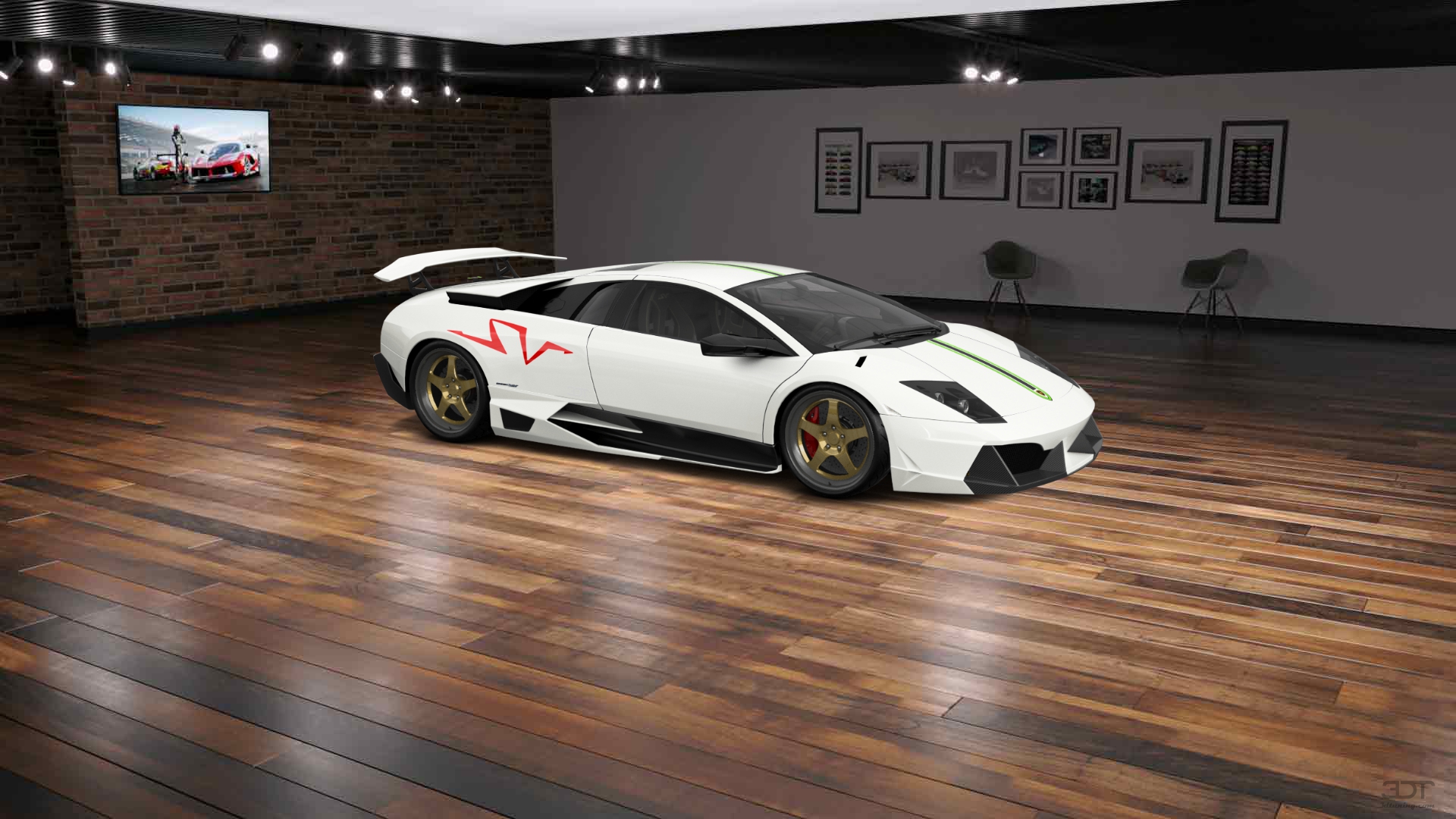Lamborghini Murcielago 2 Door Coupe 2001 tuning