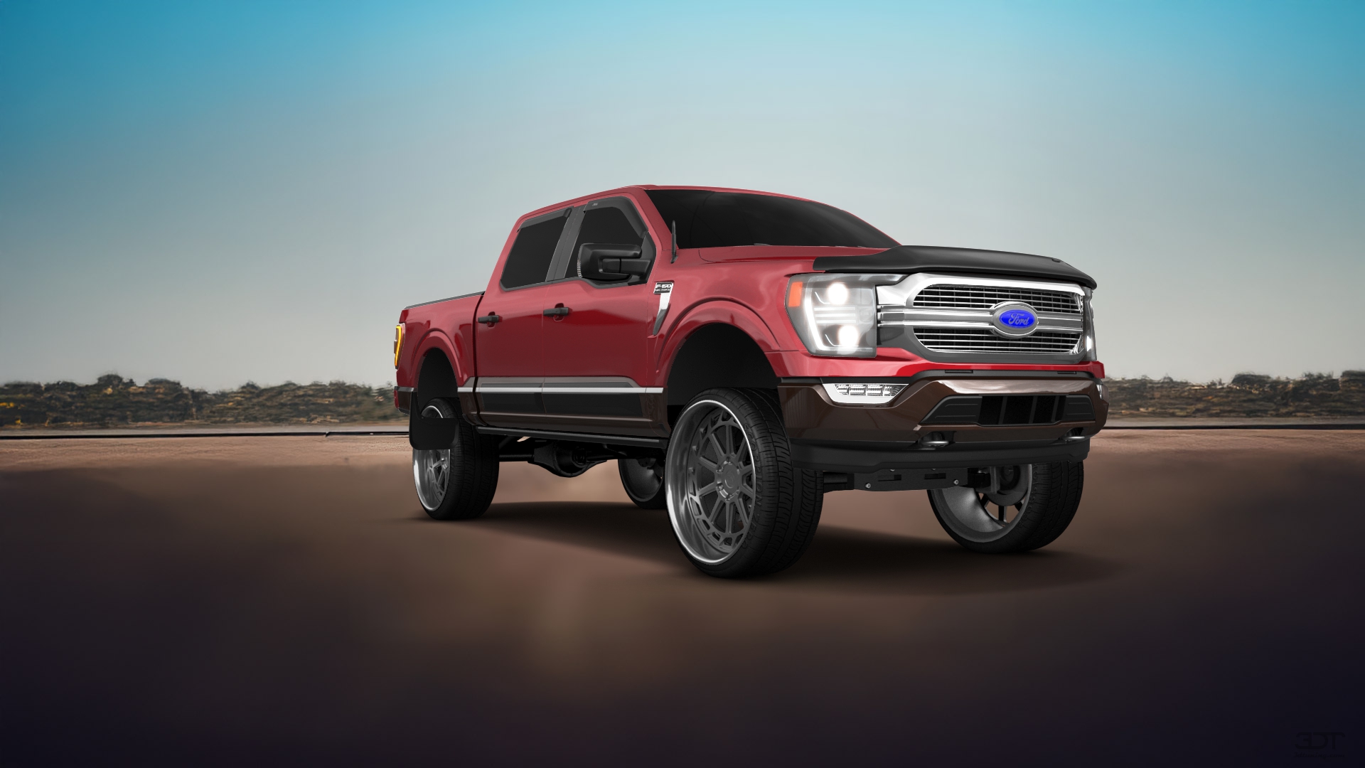 Ford F-150 SuperCrew 4 Door pickup truck 2021 tuning