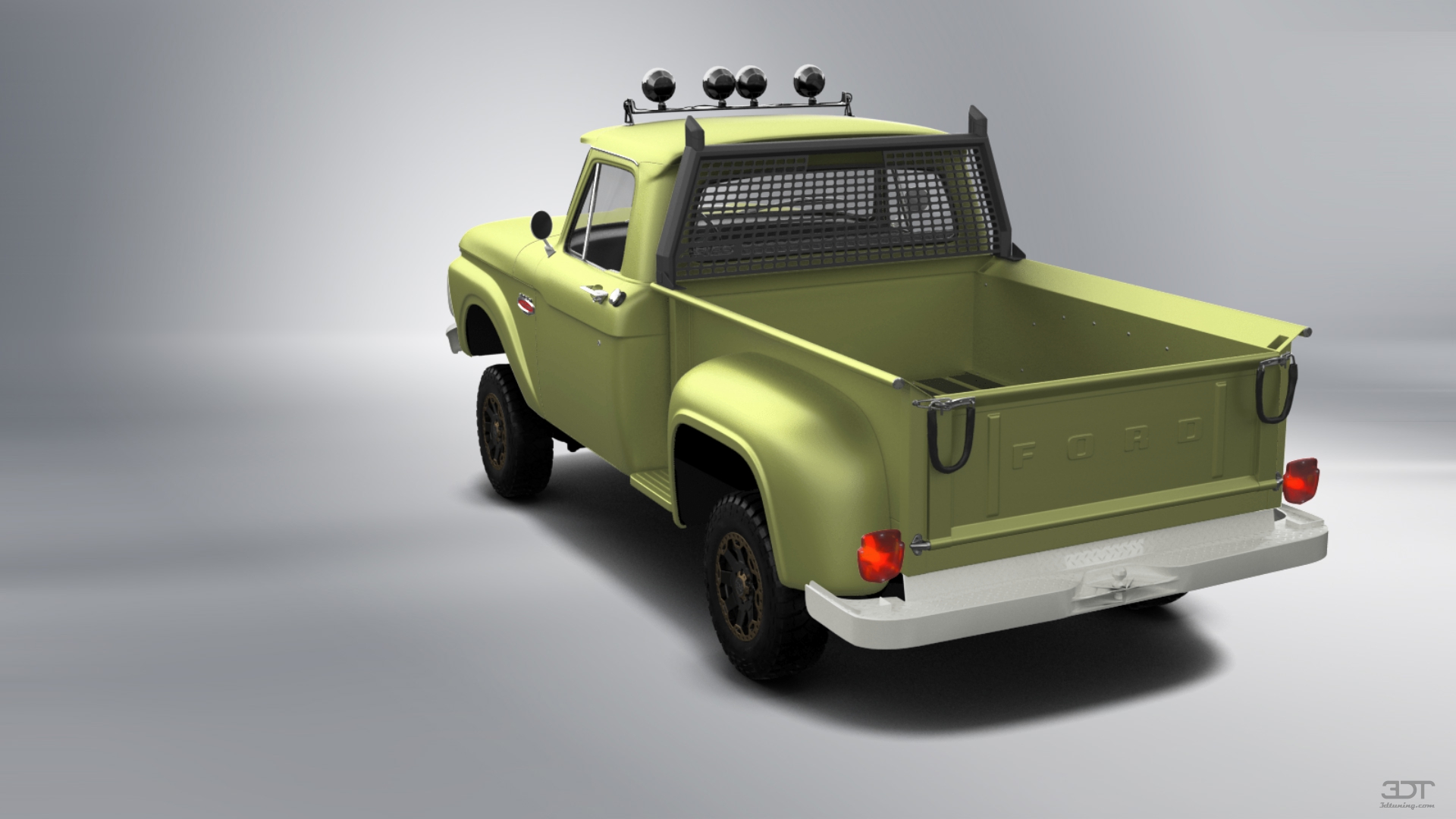 Ford F-100 Flareside 2 Door pickup truck 1961 tuning