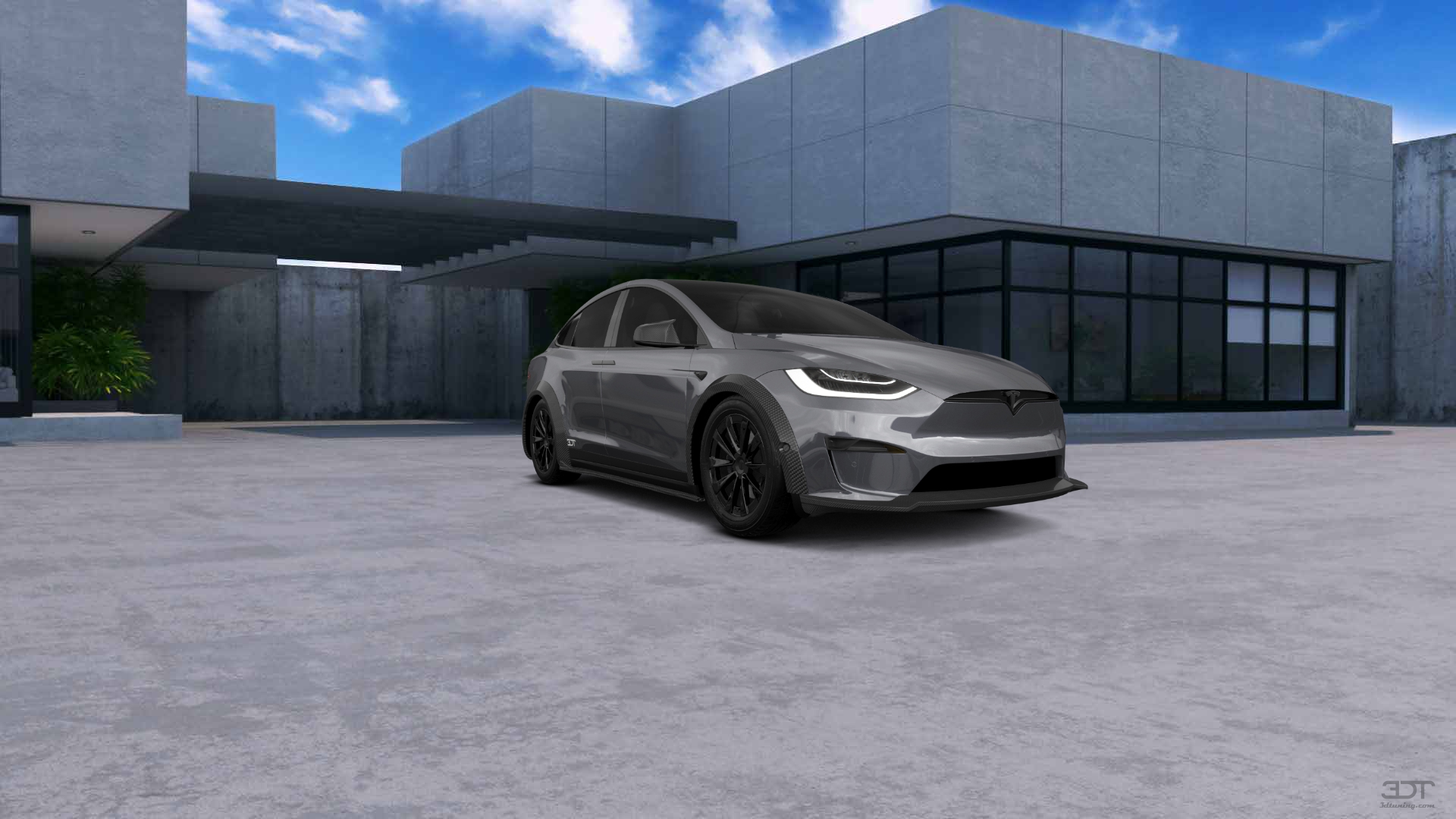 Tesla Model X 5 Door SUV 2024 tuning