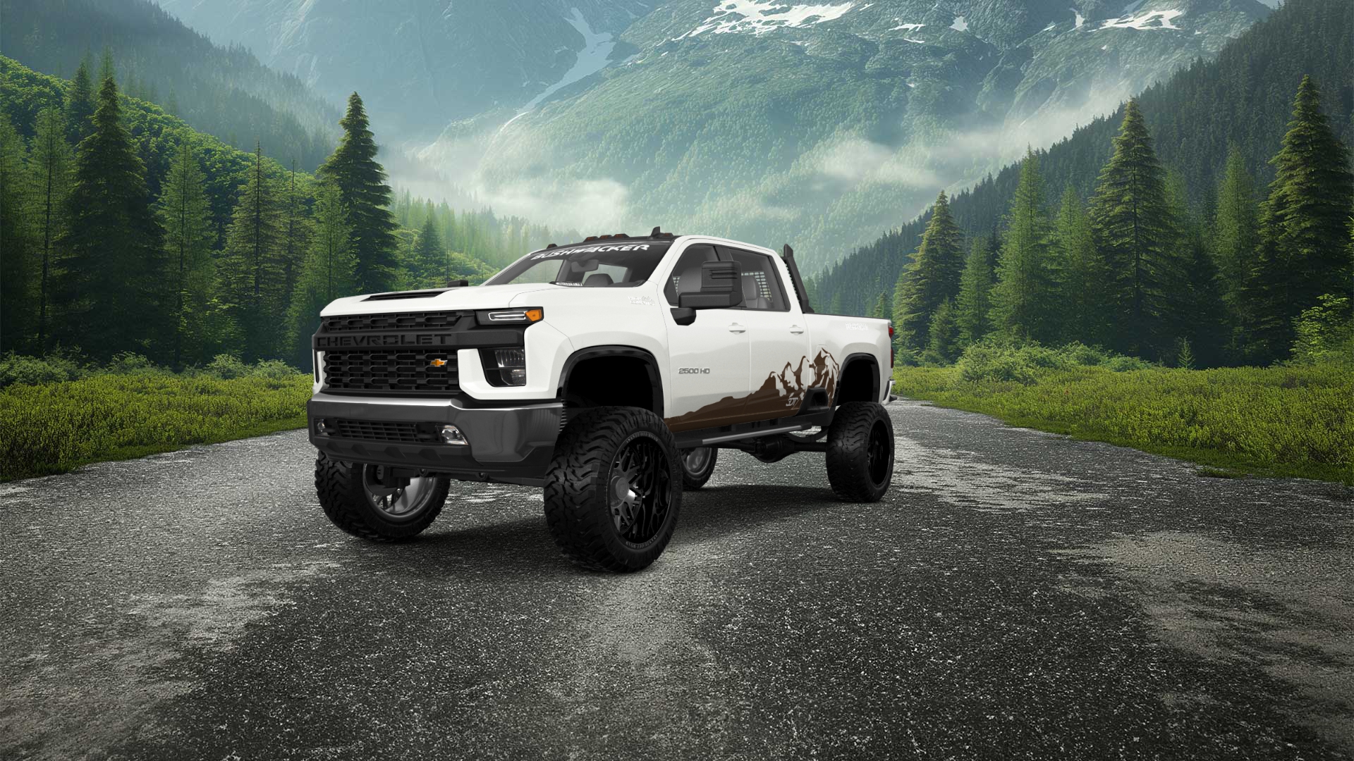 Chevrolet Silverado 2500 HD 4 Door pickup truck 2020