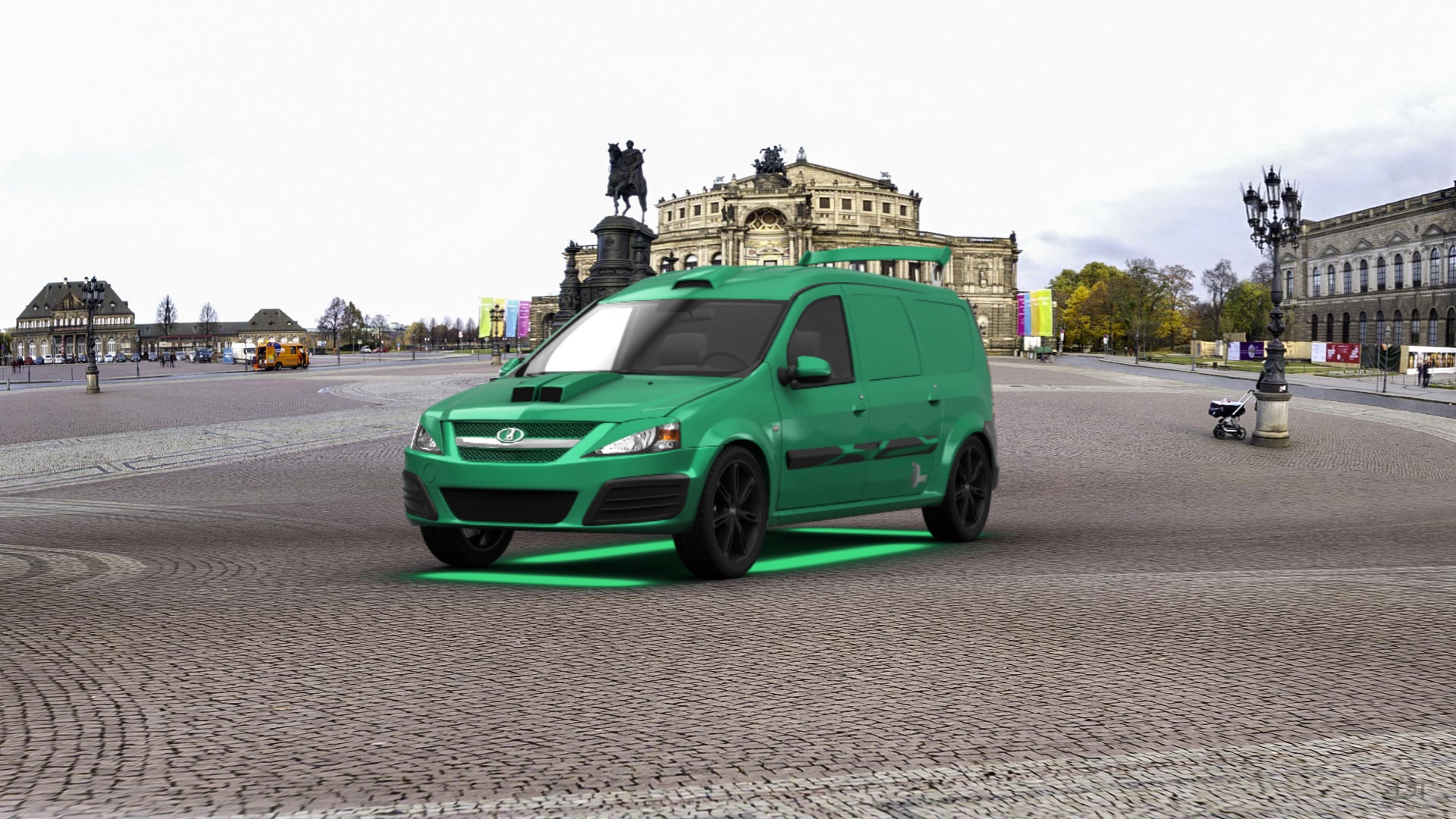 Lada Largus Furgon Van 2012 tuning