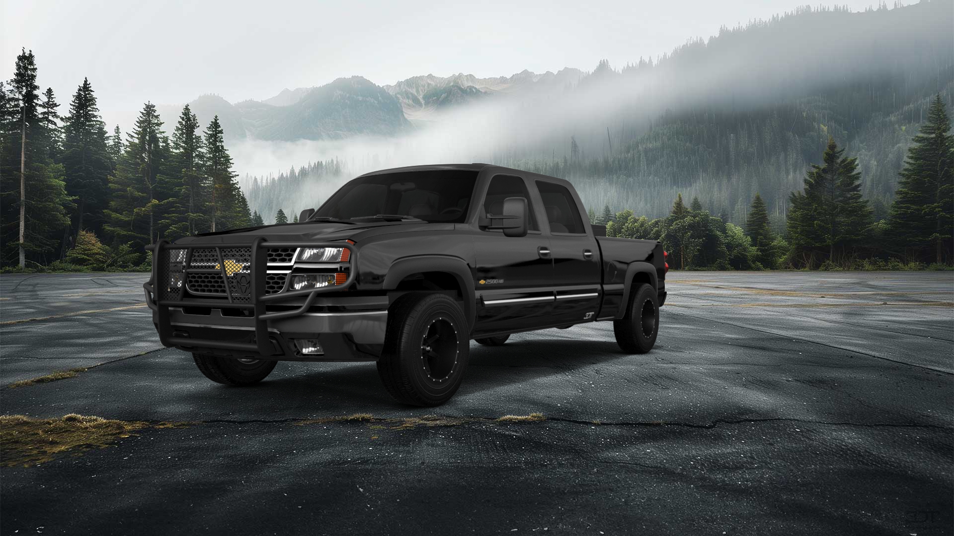 Chevrolet Silverado 2500 HD Long Box 4 Door pickup truck 2002