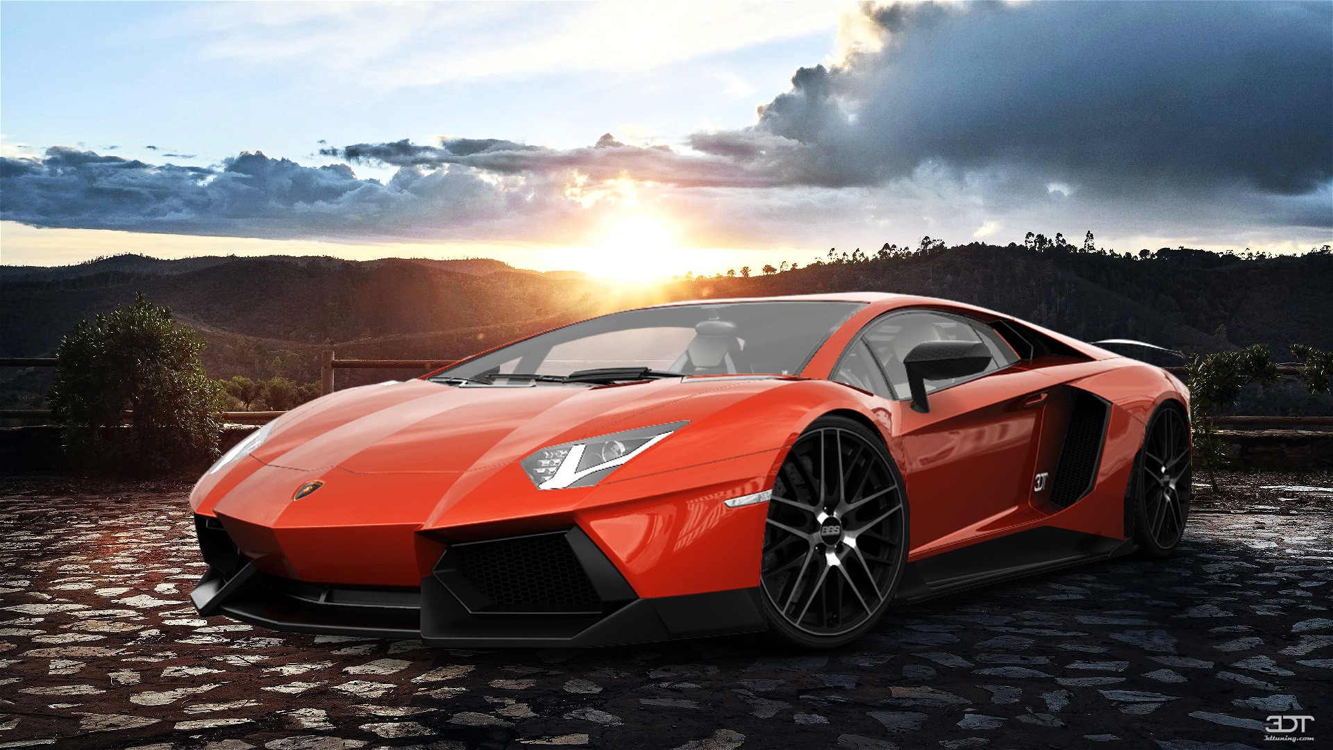 Lamborghini Aventador 2 Door Coupe 2012 tuning