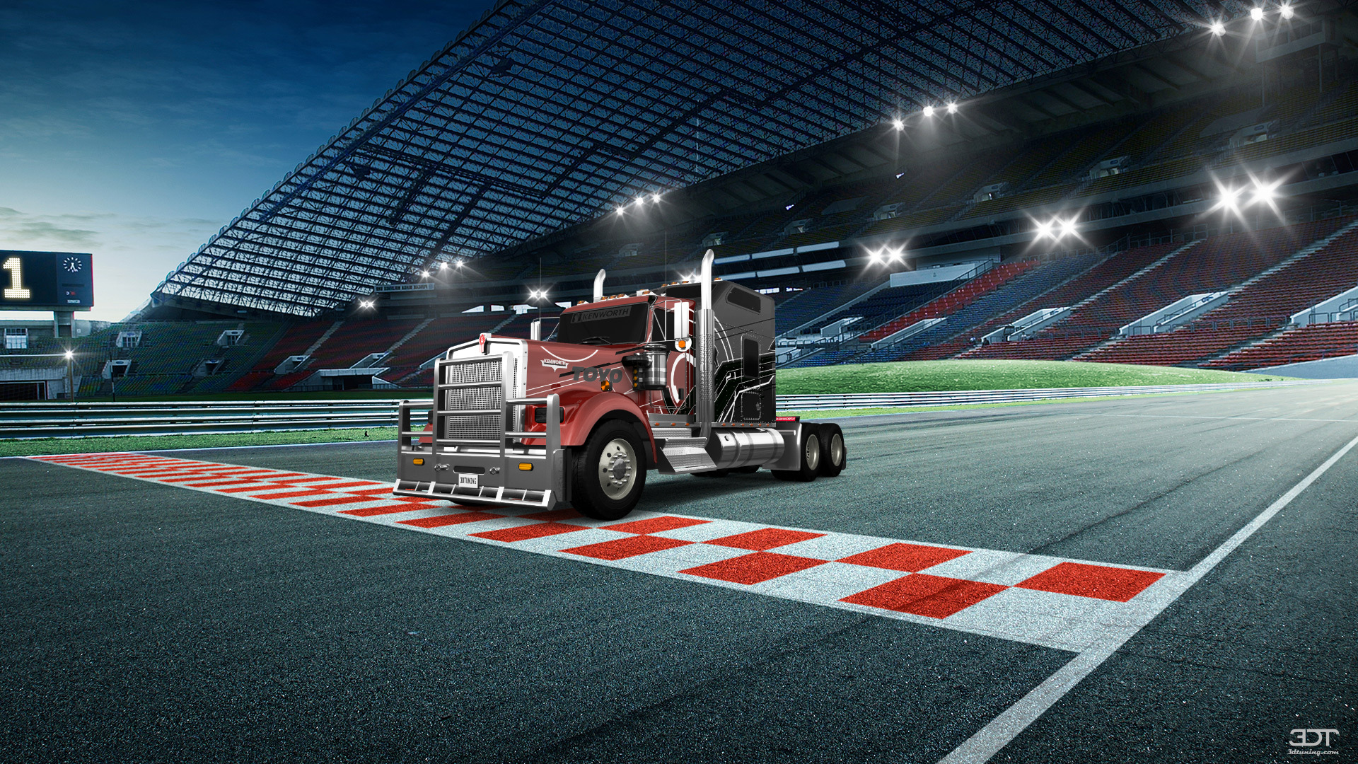 Kenworth W900 Sleeper Cab Truck 2015 Изображения