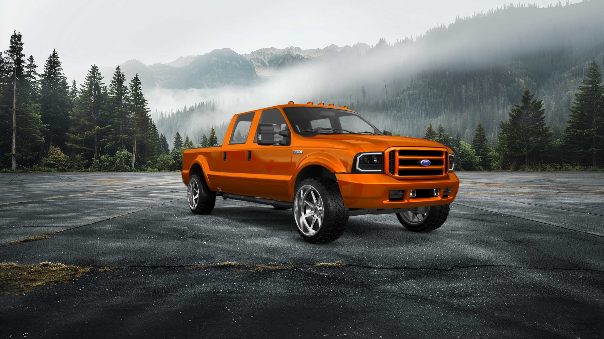 Ford F-250 Crew Cab 4 Door pickup truck 1999