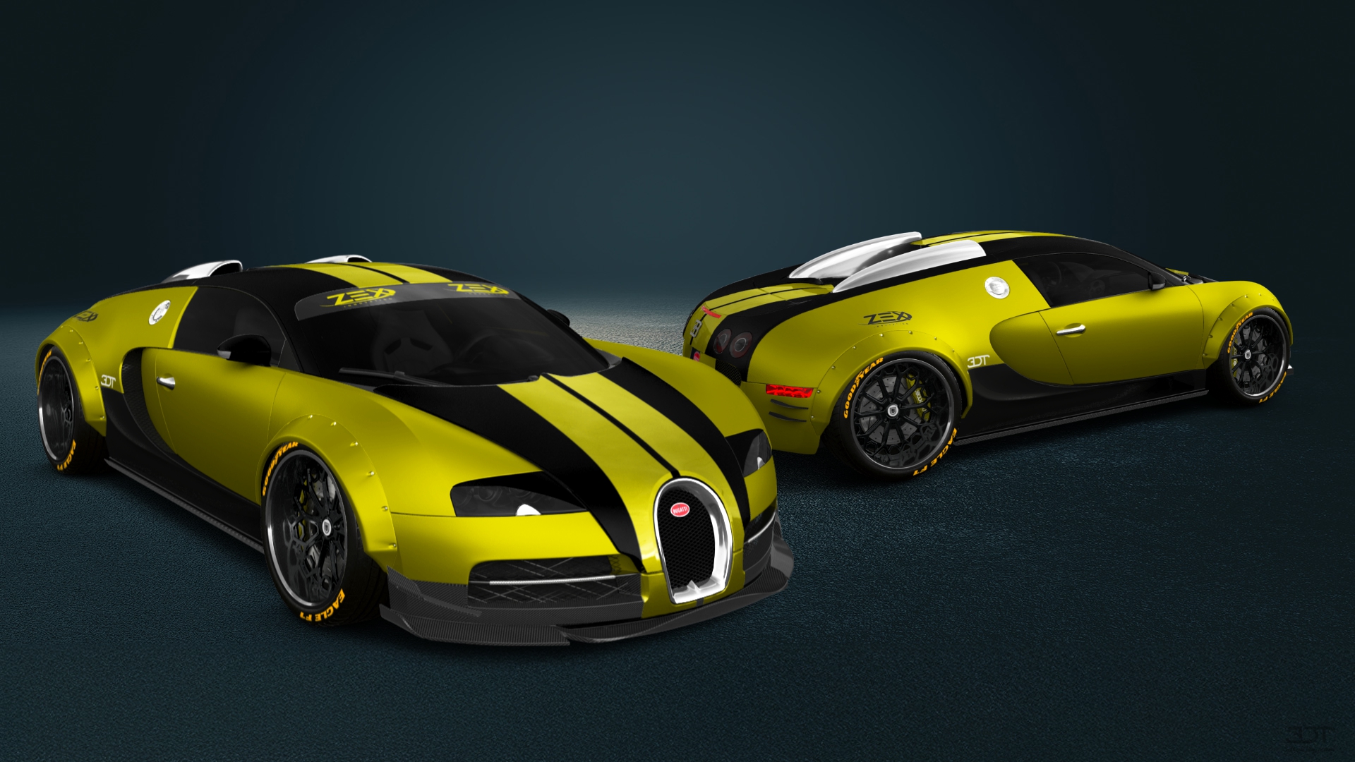 Bugatti Veyron 2 Door Coupe 2005 tuning
