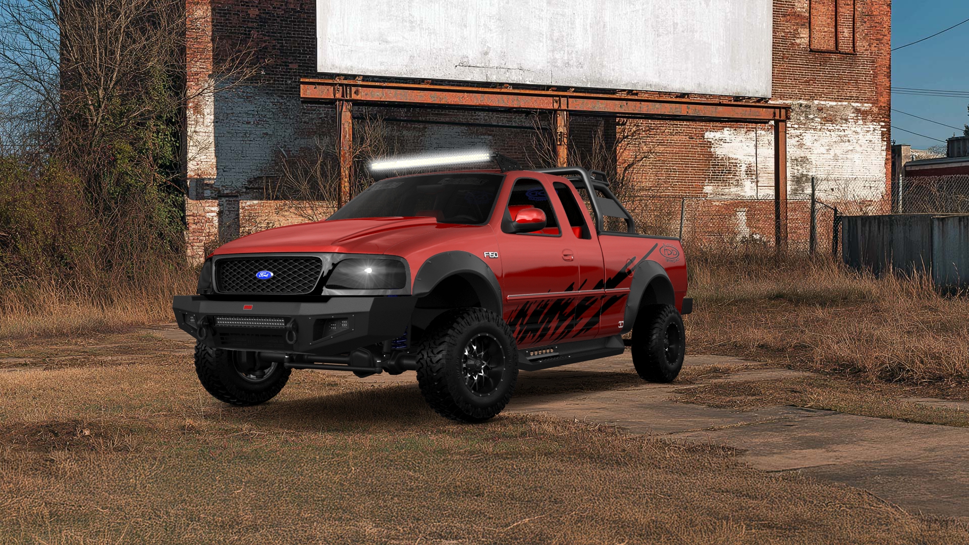 Ford F-150 SuperCab 2 Door pickup truck 1997 tuning